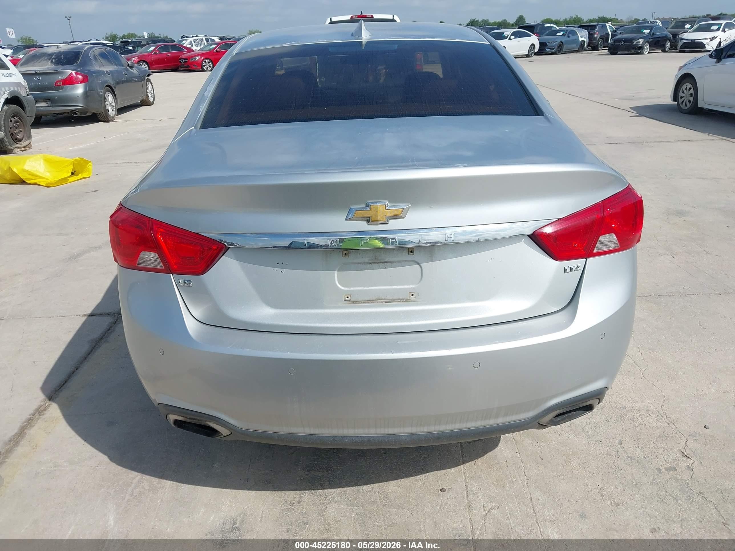 2015 Chevrolet Impala 2lz Silver vin: 2G1165S33F9204953