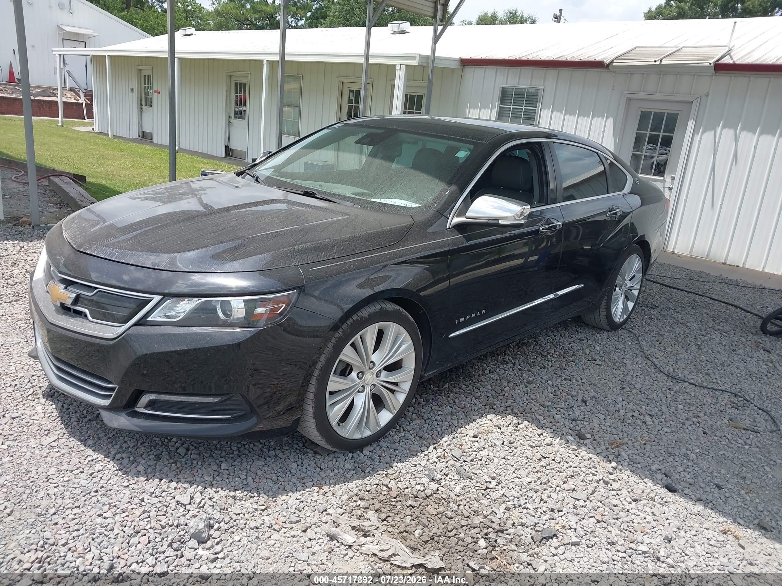 2015 Chevrolet Impala 2lz Черный vin: 2G1165S33F9227343