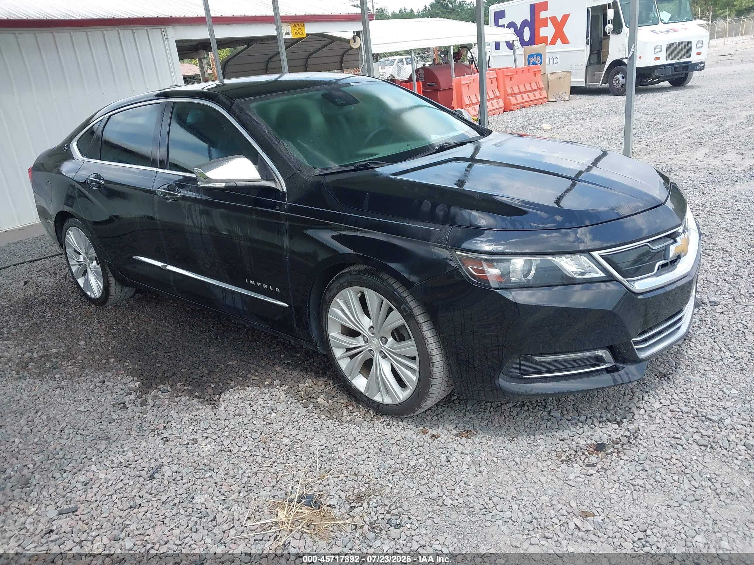 2015 Chevrolet Impala 2lz Black vin: 2G1165S33F9227343