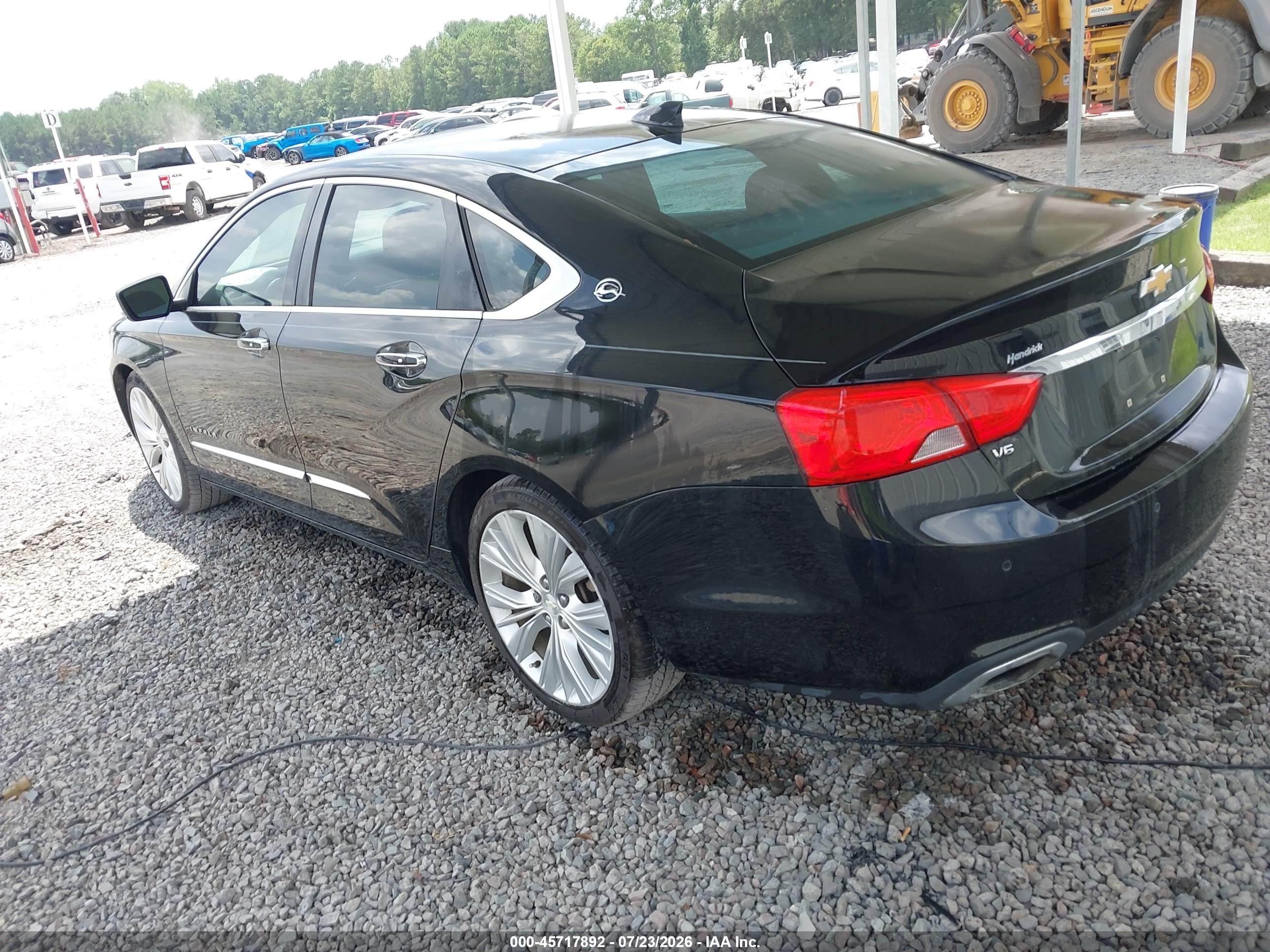 2015 Chevrolet Impala 2lz Черный vin: 2G1165S33F9227343