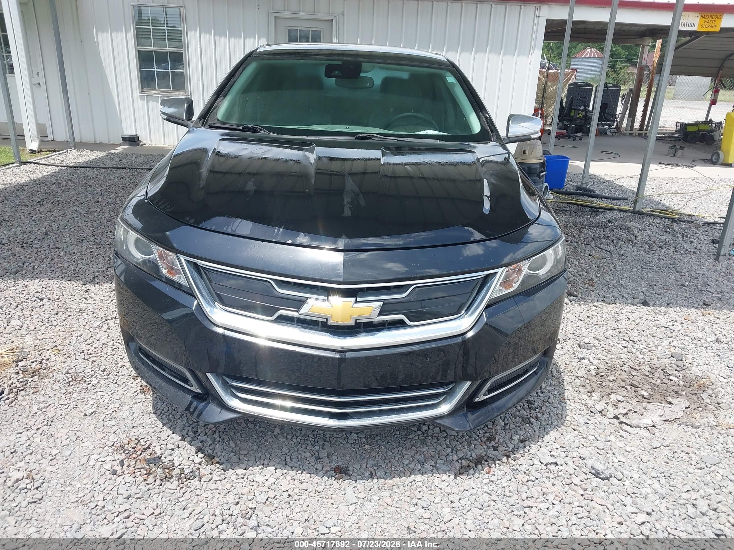 2015 Chevrolet Impala 2lz Черный vin: 2G1165S33F9227343