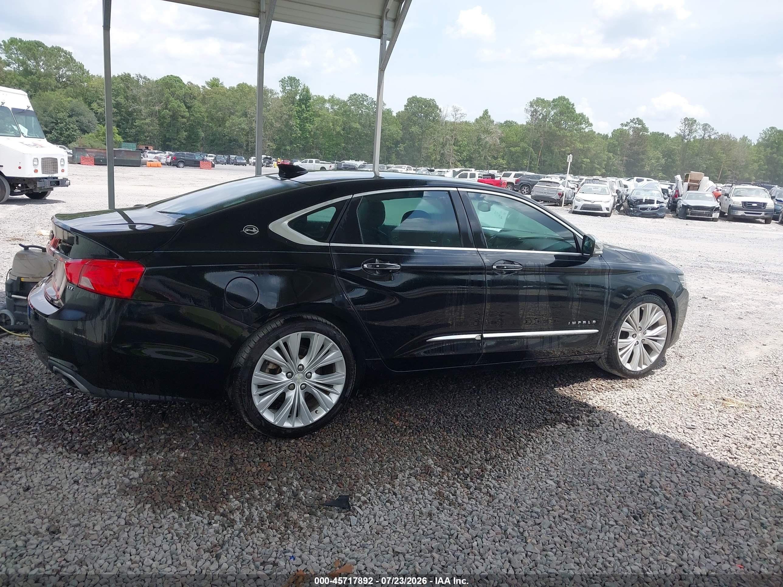 2015 Chevrolet Impala 2lz Черный vin: 2G1165S33F9227343