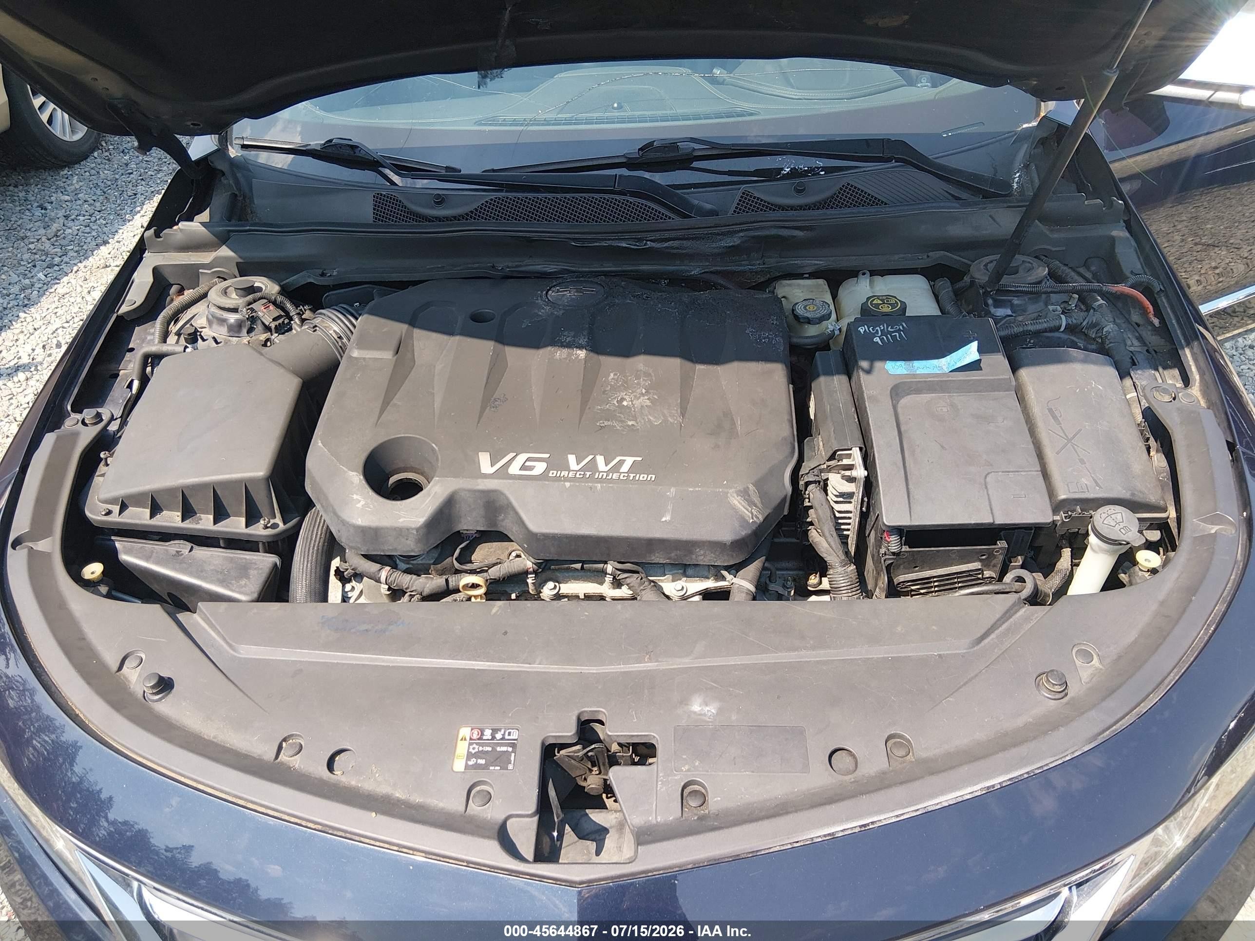 2015 Chevrolet Impala 2lz Blue vin: 2G1165S33F9269365