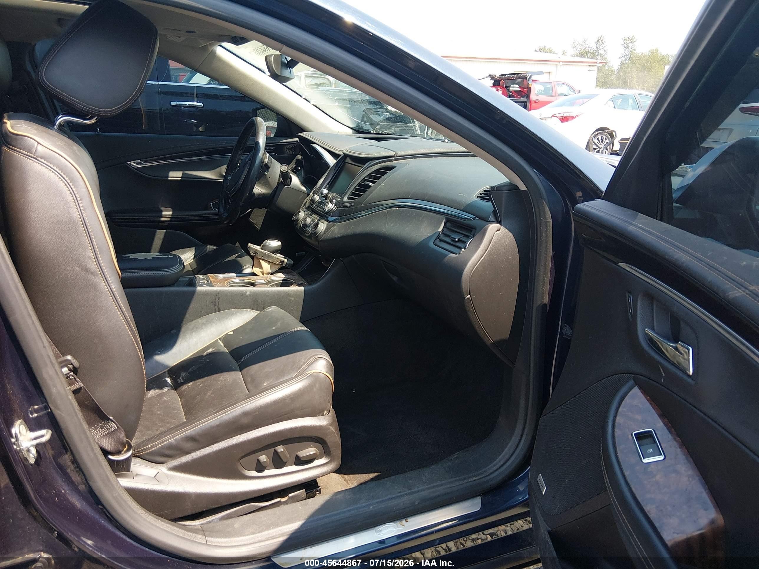 2015 Chevrolet Impala 2lz Blue vin: 2G1165S33F9269365