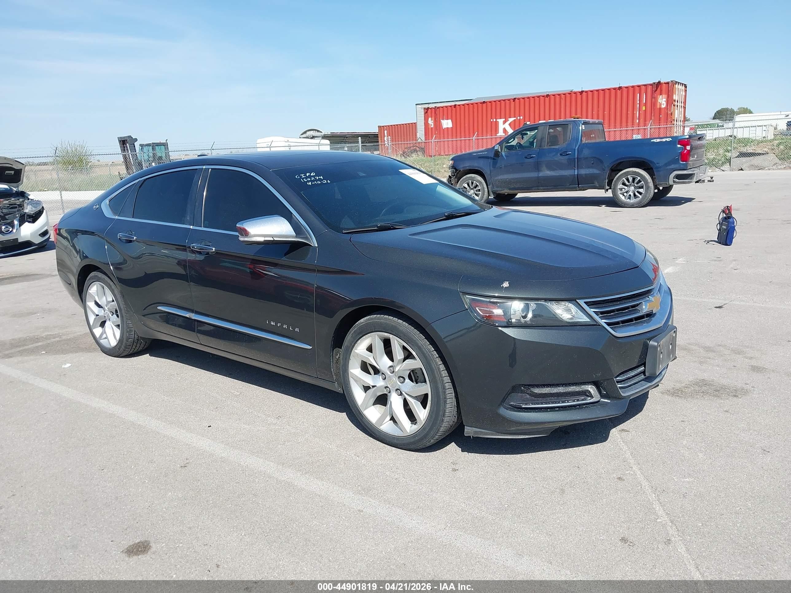 2015 Chevrolet Impala 2lz Серый vin: 2G1165S33F9297716
