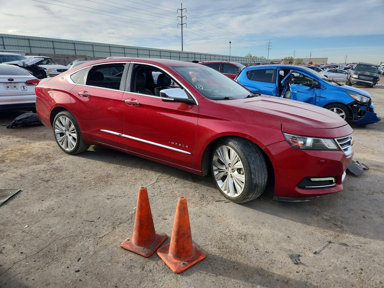 2015 Chevrolet Impala Ltz Красный vin: 2G1165S34F9255538