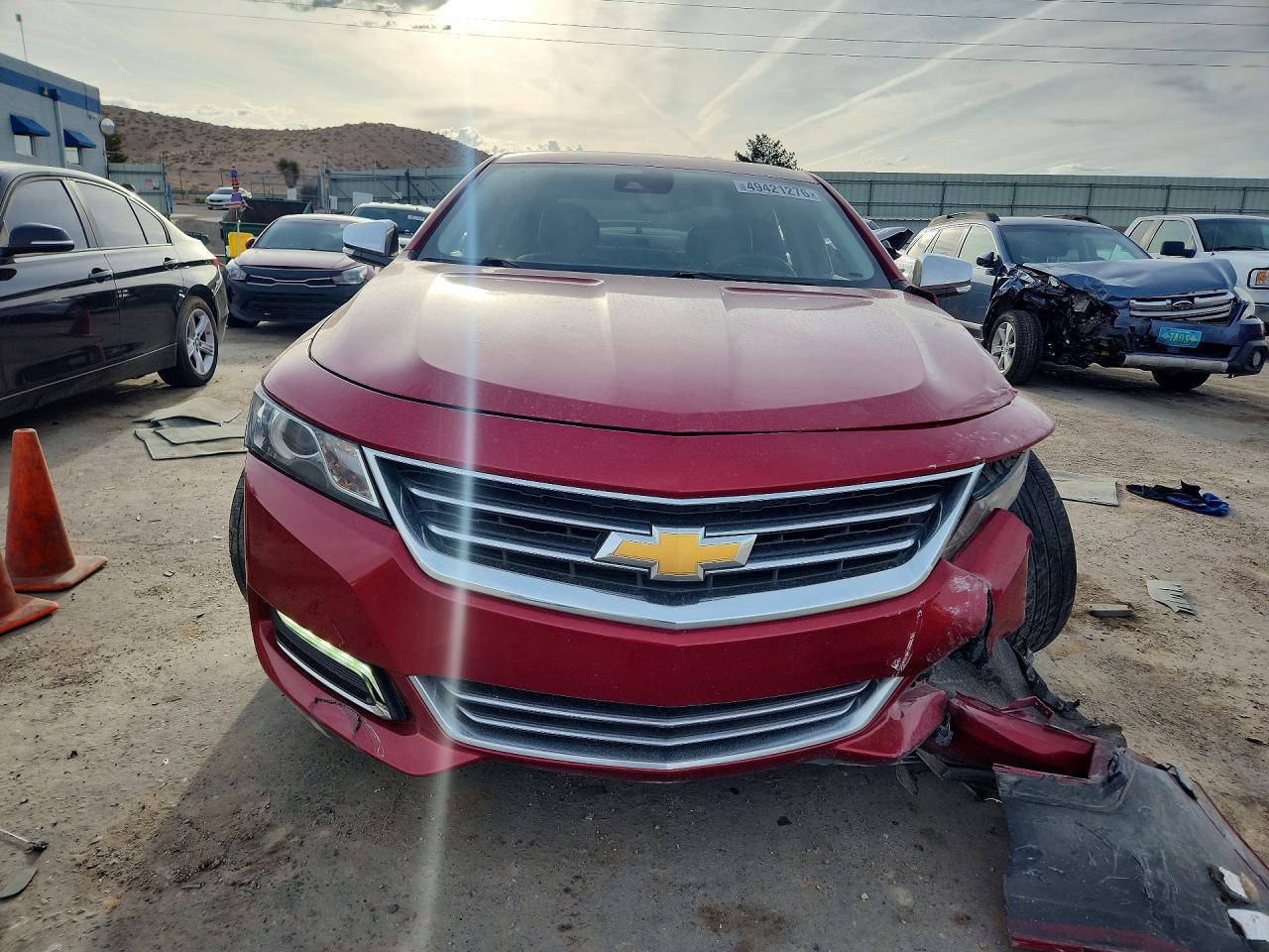 2015 Chevrolet Impala Ltz Красный vin: 2G1165S34F9255538