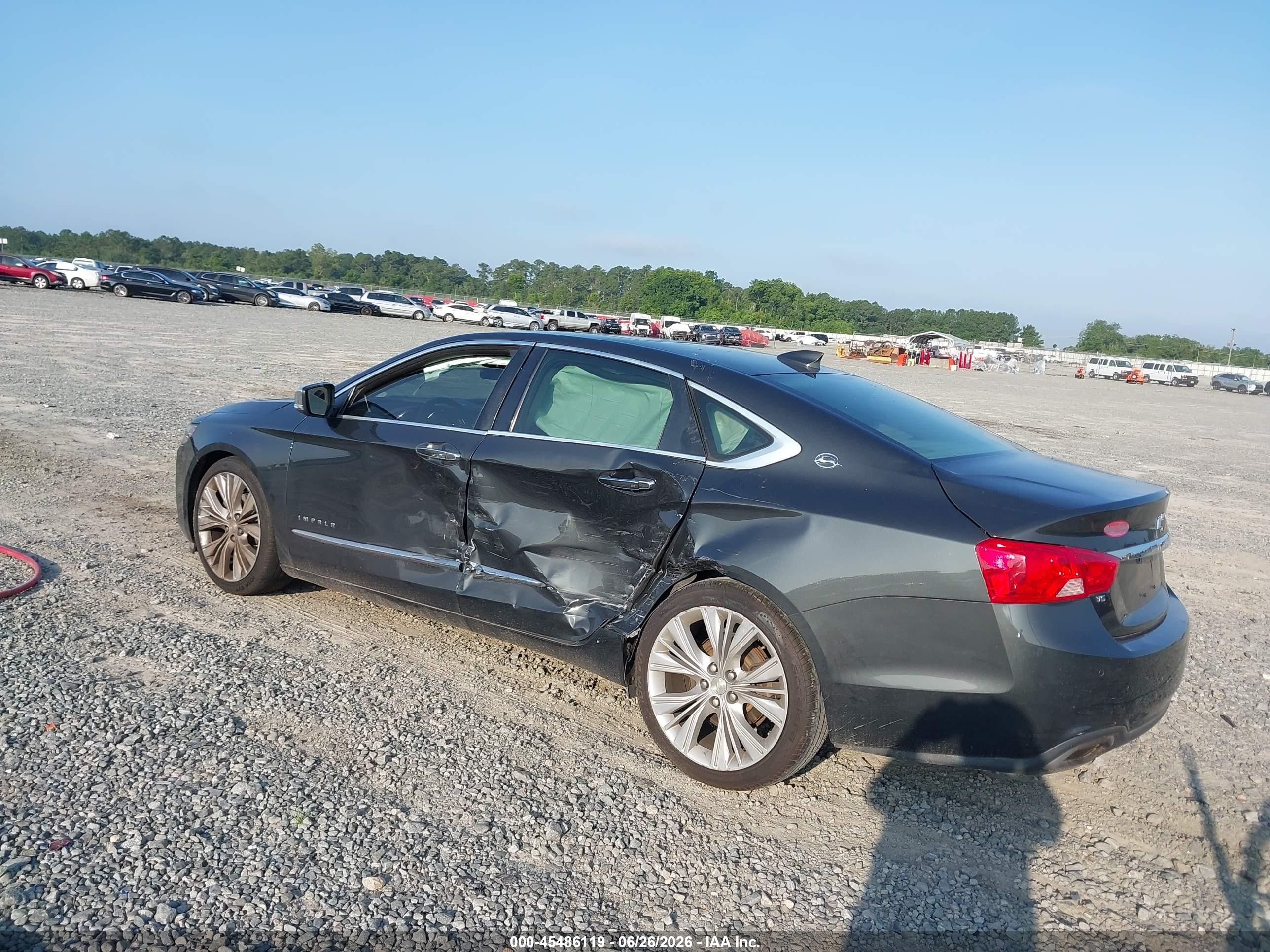 2015 Chevrolet Impala 2lz Blue vin: 2G1165S34F9261422