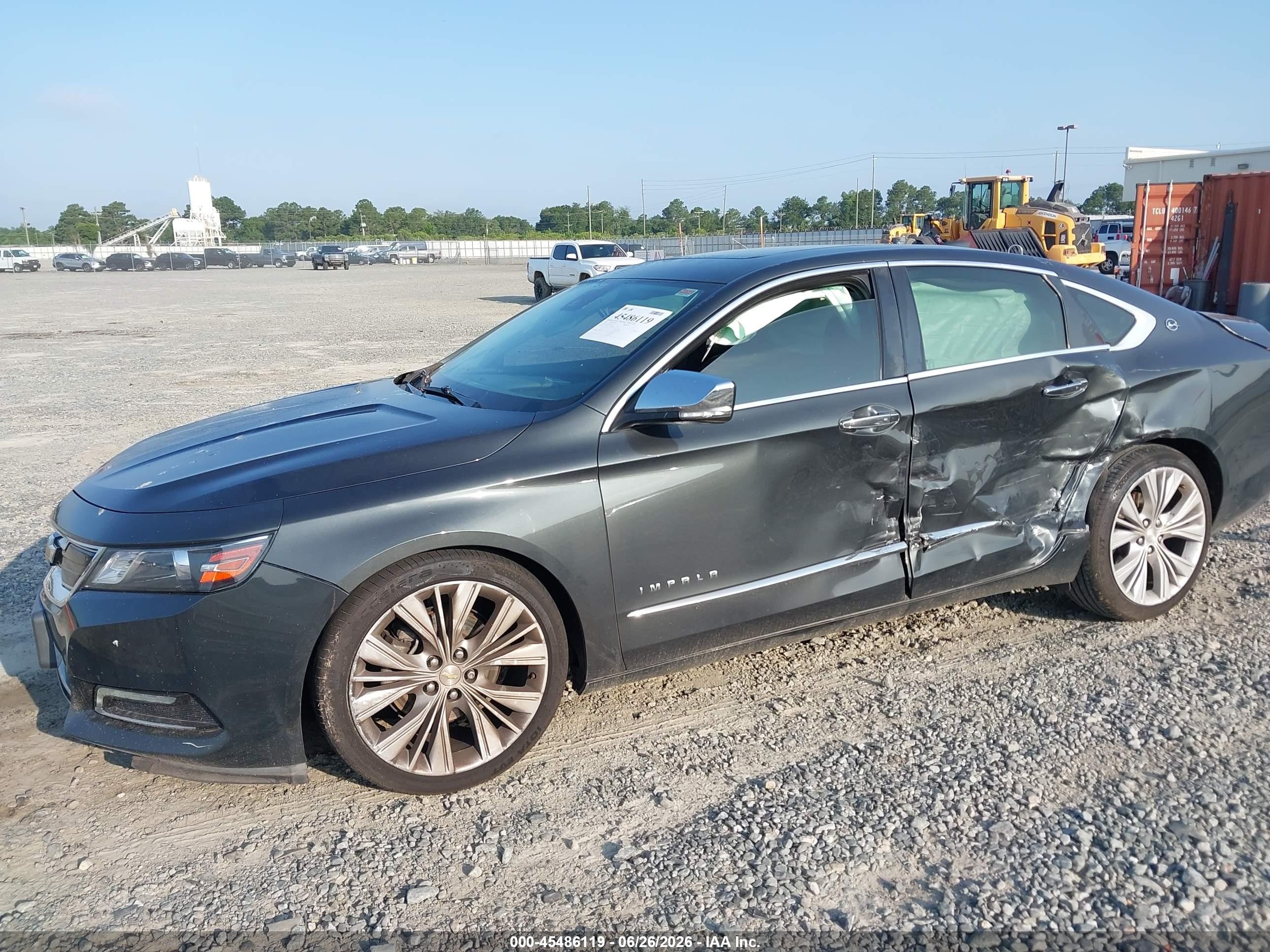 2015 Chevrolet Impala 2lz Blue vin: 2G1165S34F9261422