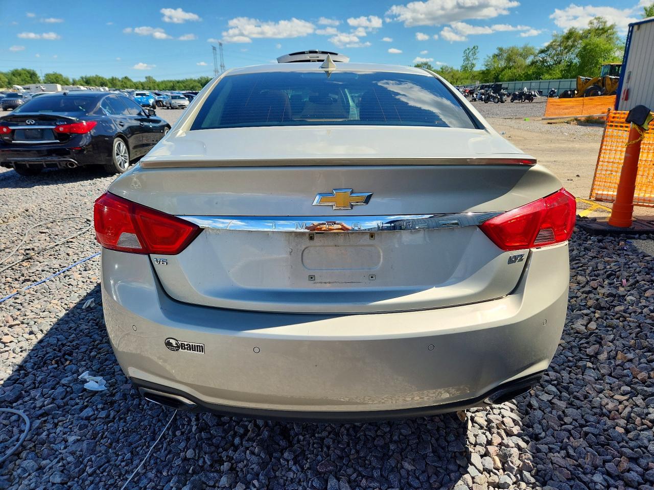 2015 Chevrolet Impala Ltz Beige vin: 2G1165S34F9275286