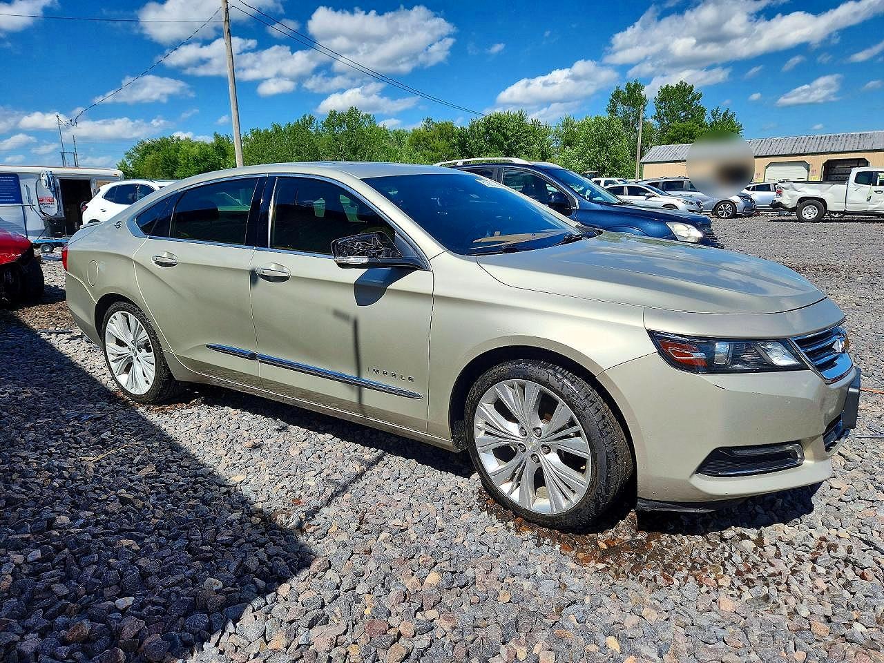 2015 Chevrolet Impala Ltz Beige vin: 2G1165S34F9275286