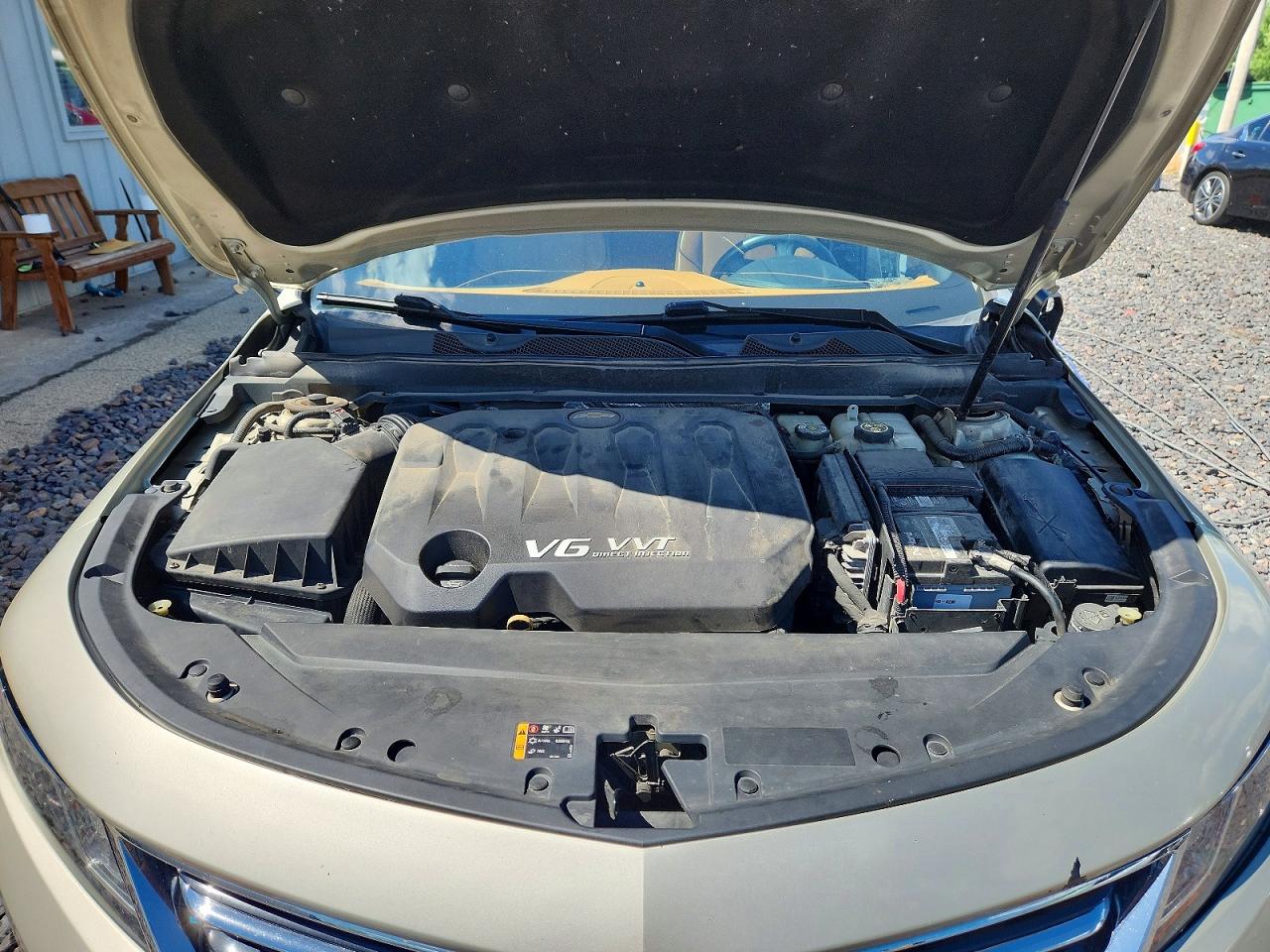 2015 Chevrolet Impala Ltz Beige vin: 2G1165S34F9275286