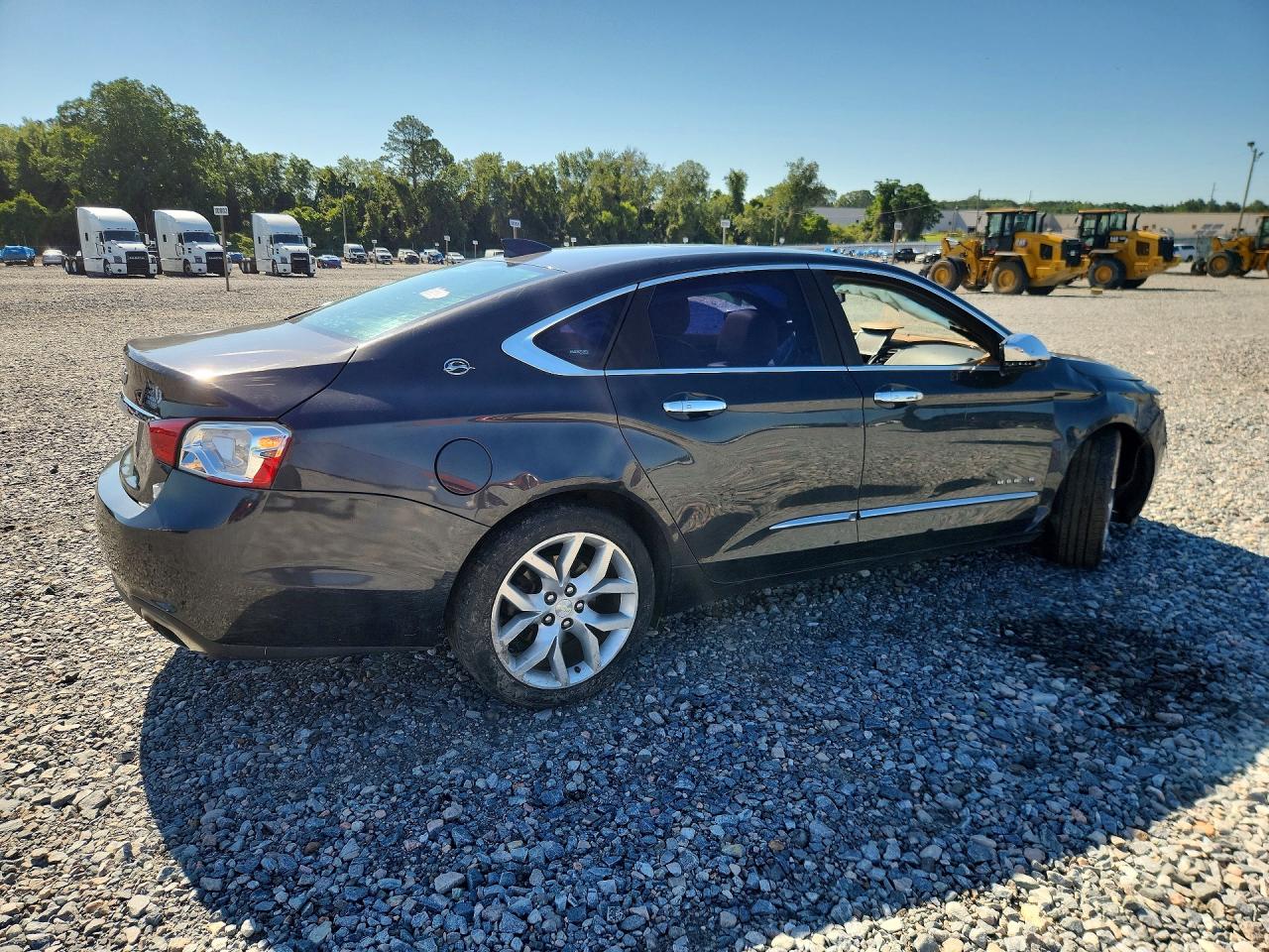2015 Chevrolet Impala Ltz Gray vin: 2G1165S35F9101257