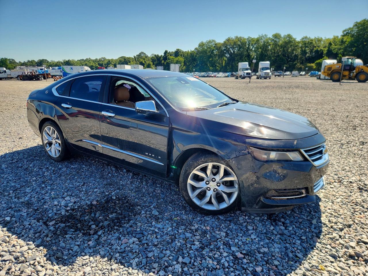 2015 Chevrolet Impala Ltz Gray vin: 2G1165S35F9101257