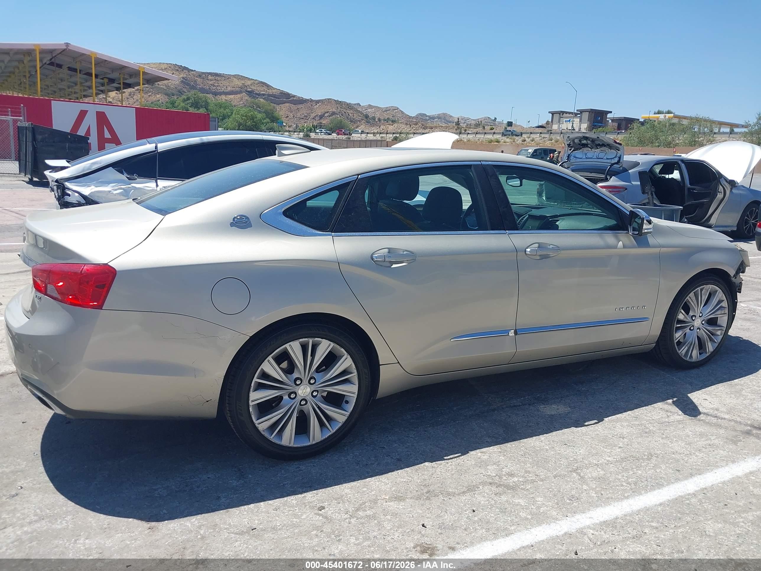 2015 Chevrolet Impala 2lz Tan vin: 2G1165S35F9115045