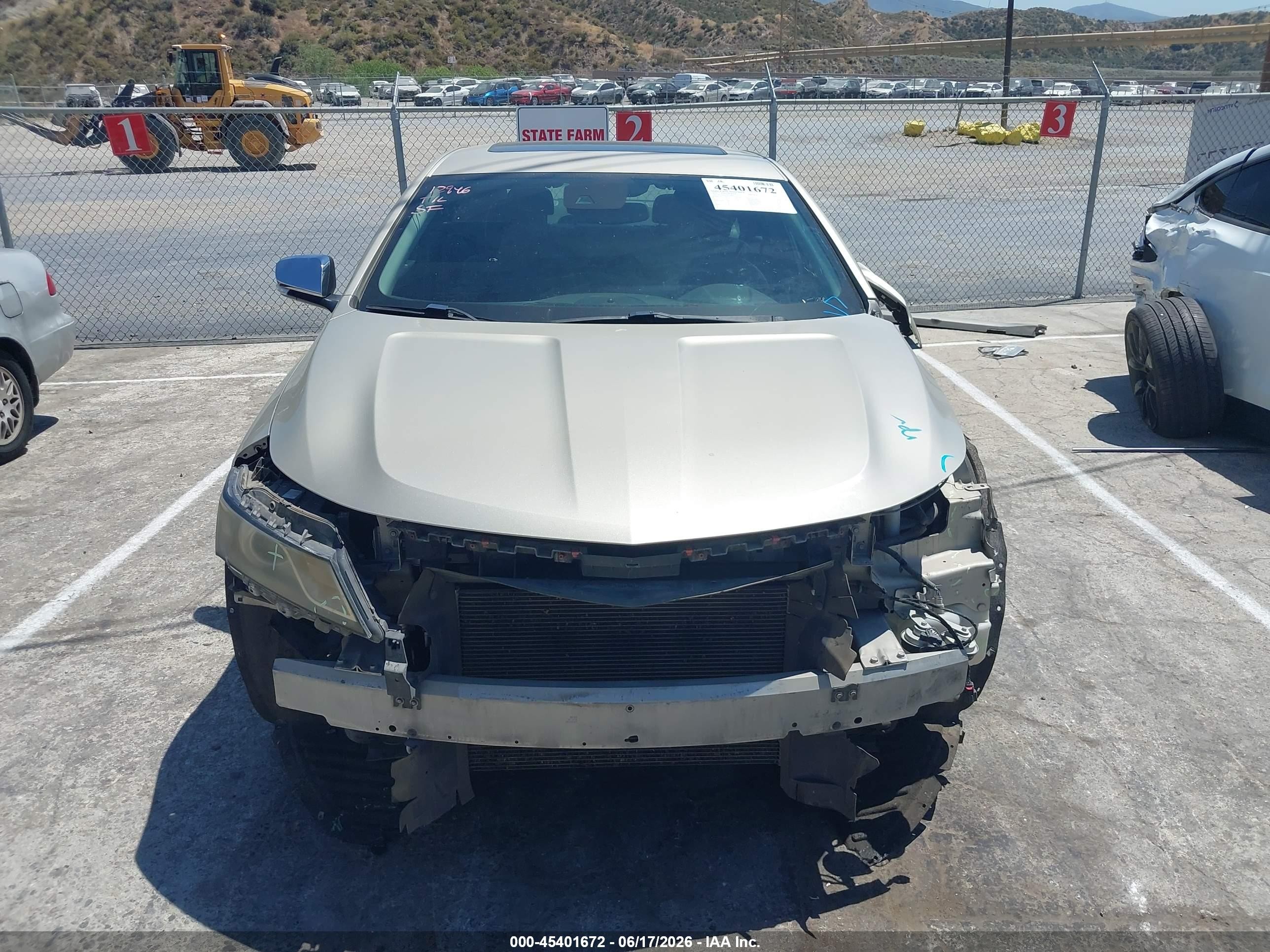 2015 Chevrolet Impala 2lz Tan vin: 2G1165S35F9115045