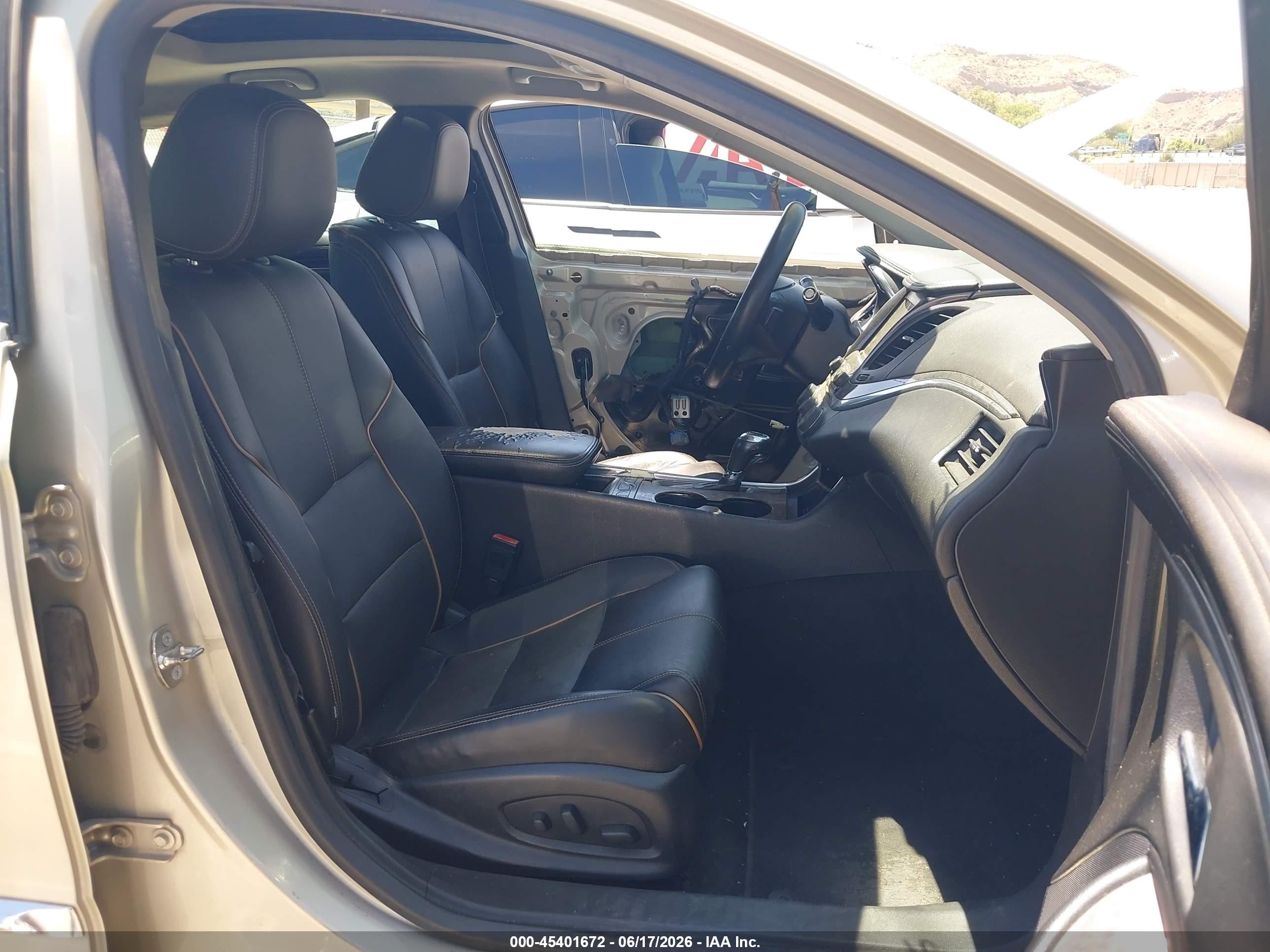 2015 Chevrolet Impala 2lz Tan vin: 2G1165S35F9115045