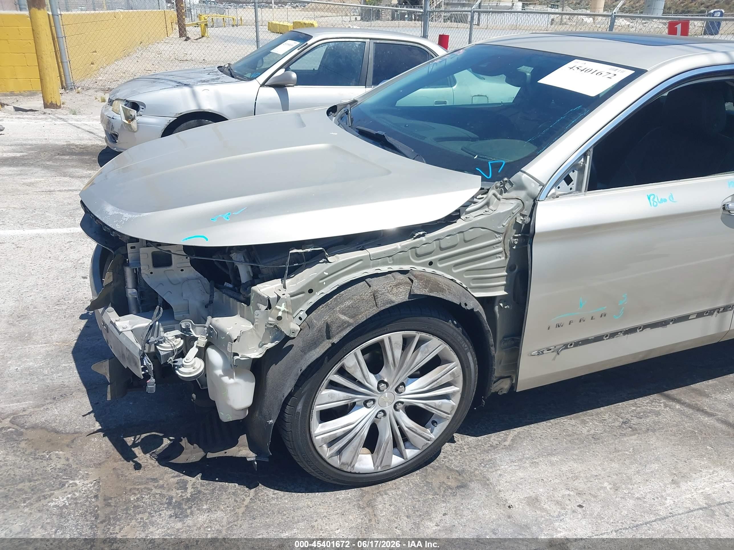 2015 Chevrolet Impala 2lz Tan vin: 2G1165S35F9115045