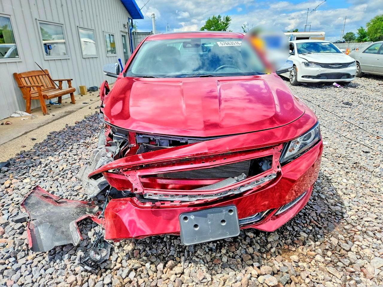 2015 Chevrolet Impala Ltz Burgundy vin: 2G1165S35F9177304