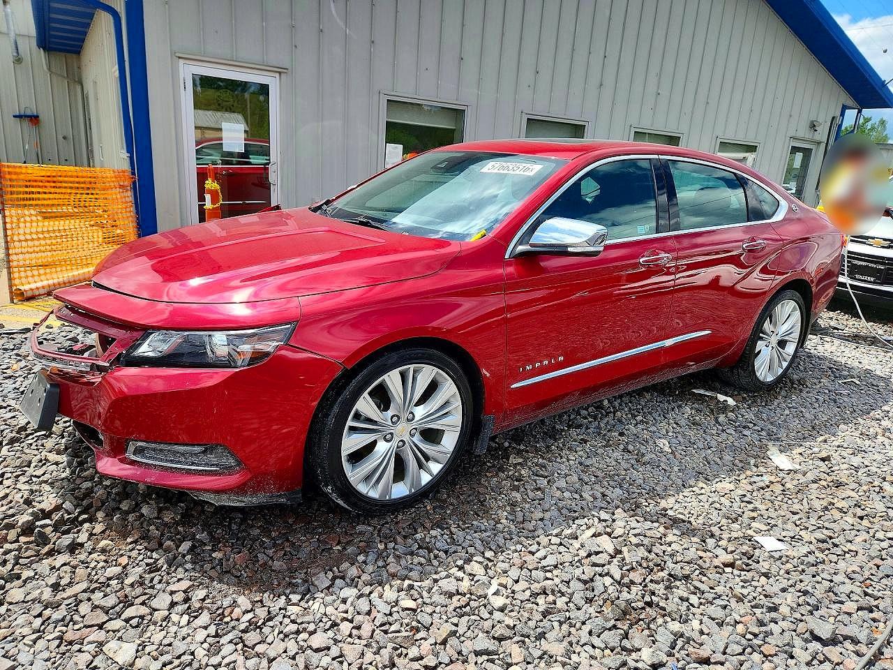 2015 Chevrolet Impala Ltz Burgundy vin: 2G1165S35F9177304