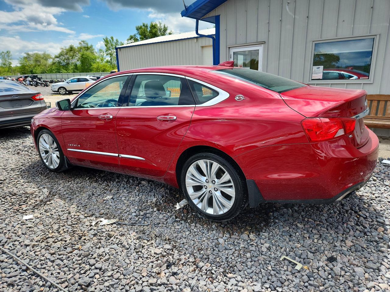 2015 Chevrolet Impala Ltz Burgundy vin: 2G1165S35F9177304