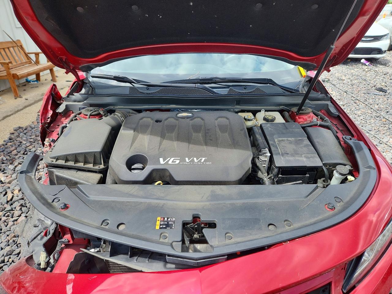 2015 Chevrolet Impala Ltz Burgundy vin: 2G1165S35F9177304