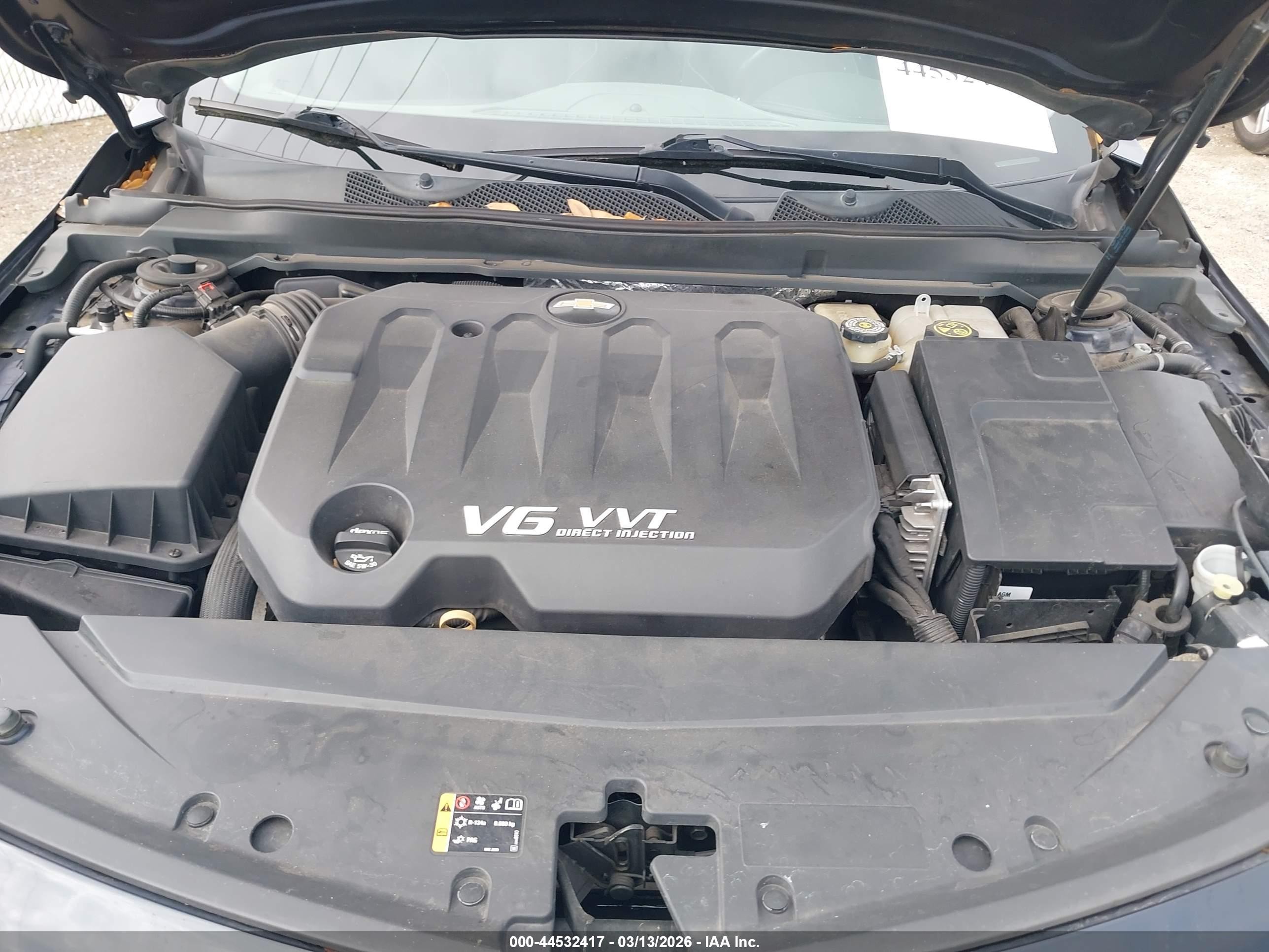 2015 Chevrolet Impala 2lz Dark Blue vin: 2G1165S35F9193163
