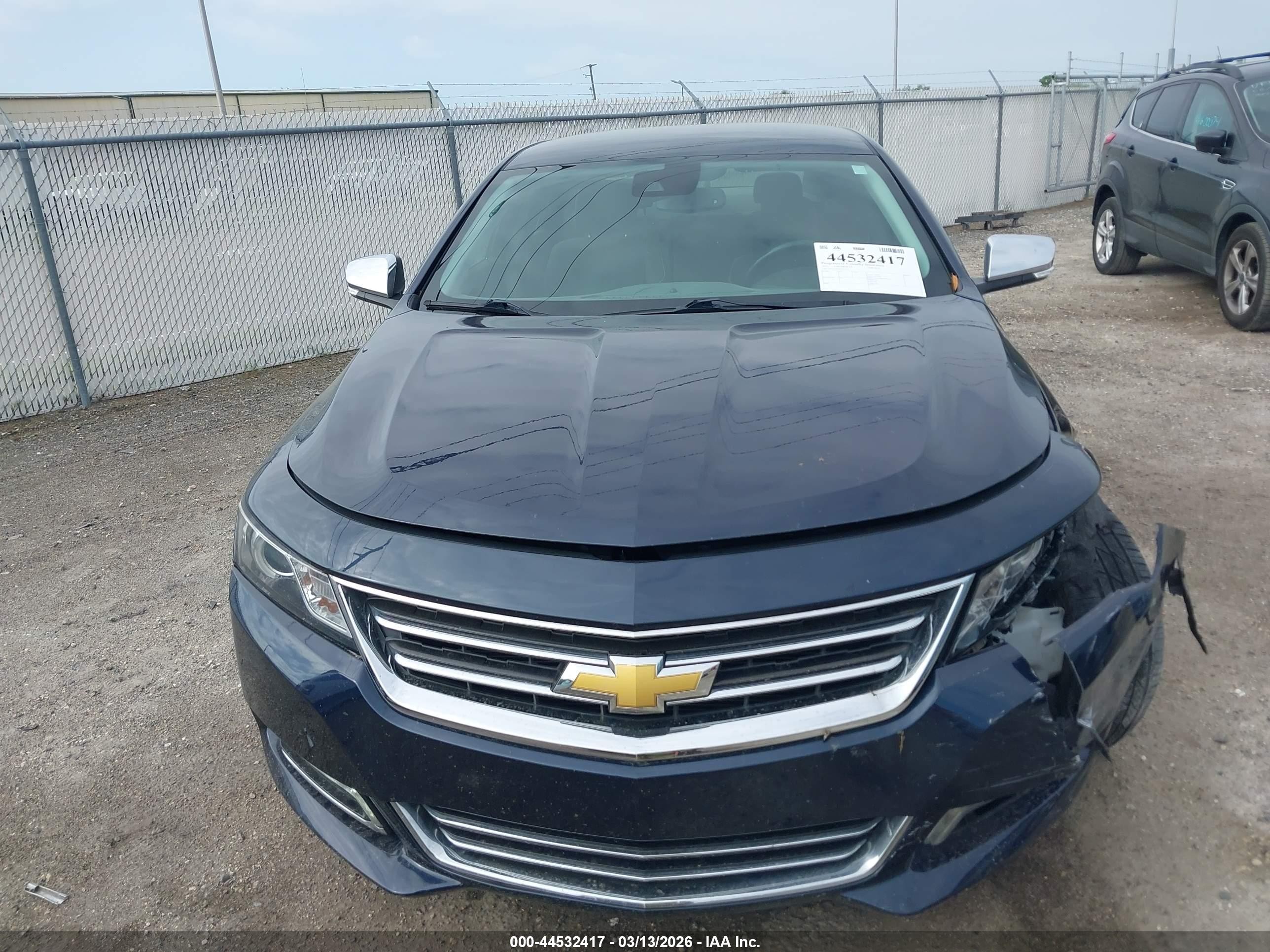 2015 Chevrolet Impala 2lz Dark Blue vin: 2G1165S35F9193163