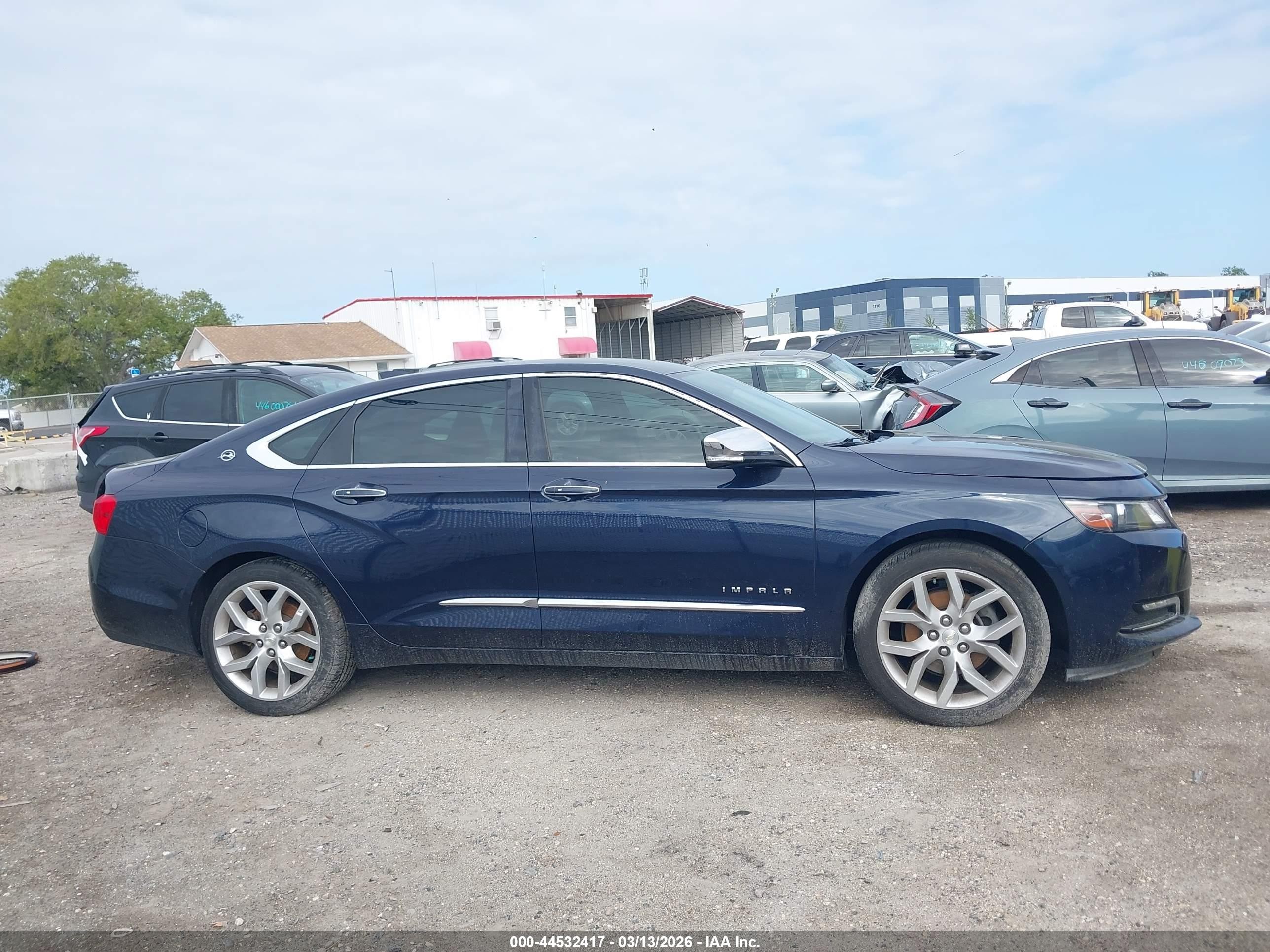 2015 Chevrolet Impala 2lz Dark Blue vin: 2G1165S35F9193163