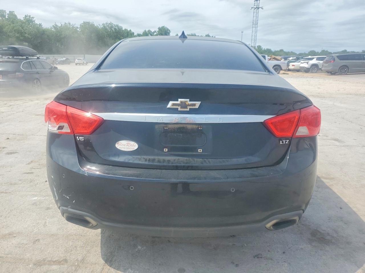 2015 Chevrolet Impala Ltz Black vin: 2G1165S35F9209992