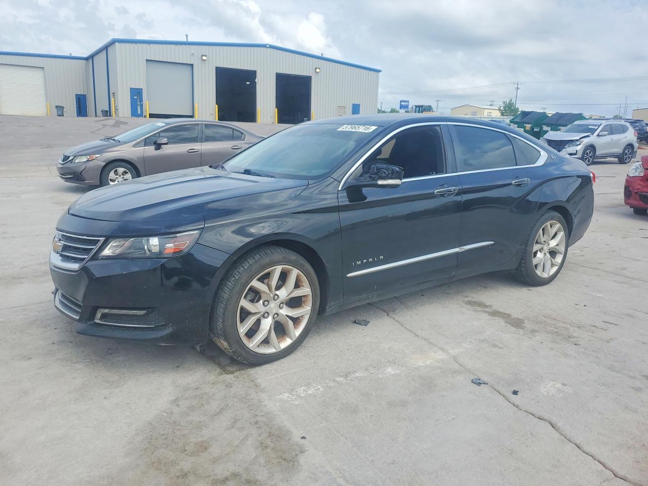 2015 Chevrolet Impala Ltz Black vin: 2G1165S35F9209992
