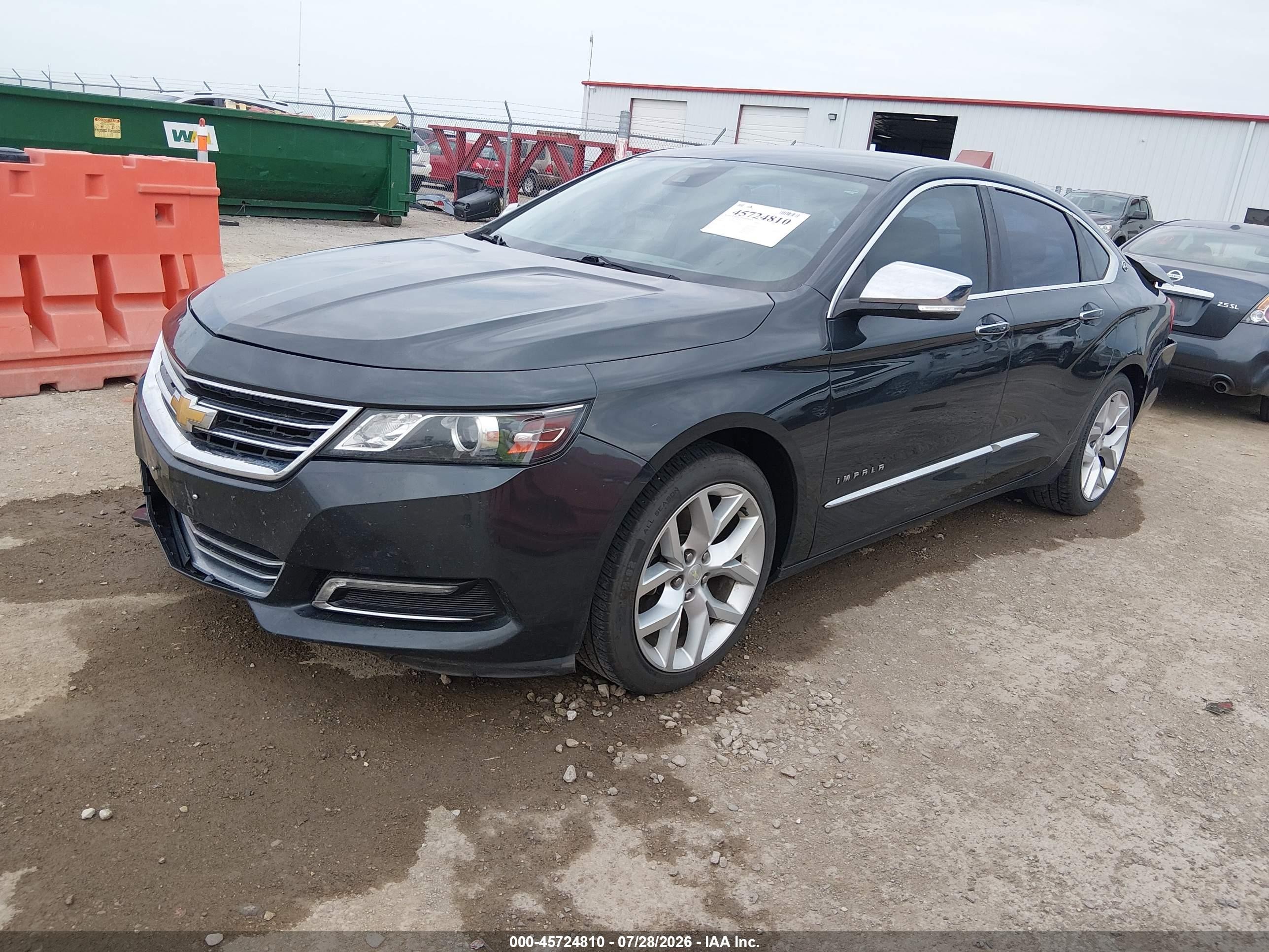 2015 Chevrolet Impala 2lz Черный vin: 2G1165S35F9272204