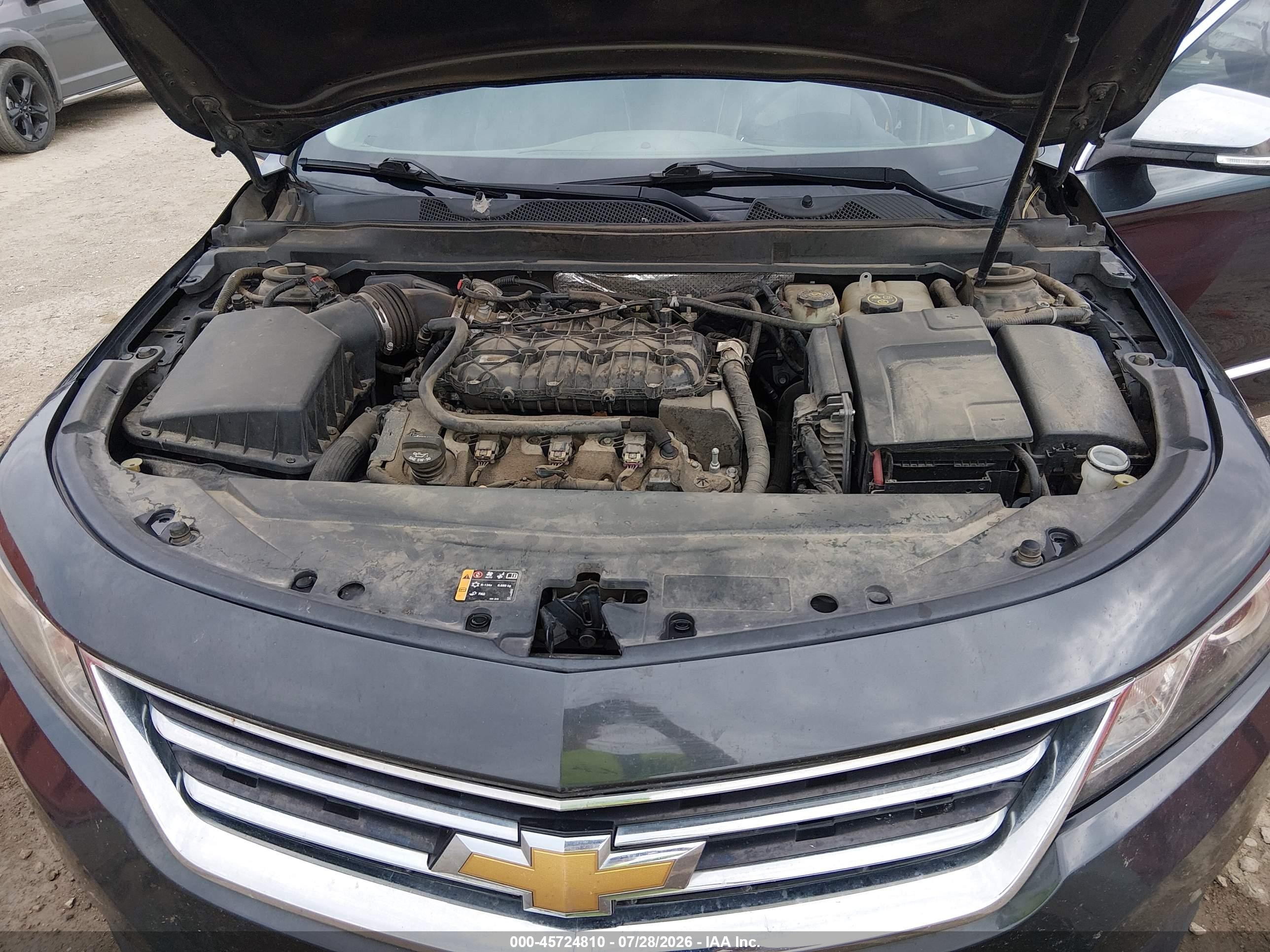 2015 Chevrolet Impala 2lz Черный vin: 2G1165S35F9272204