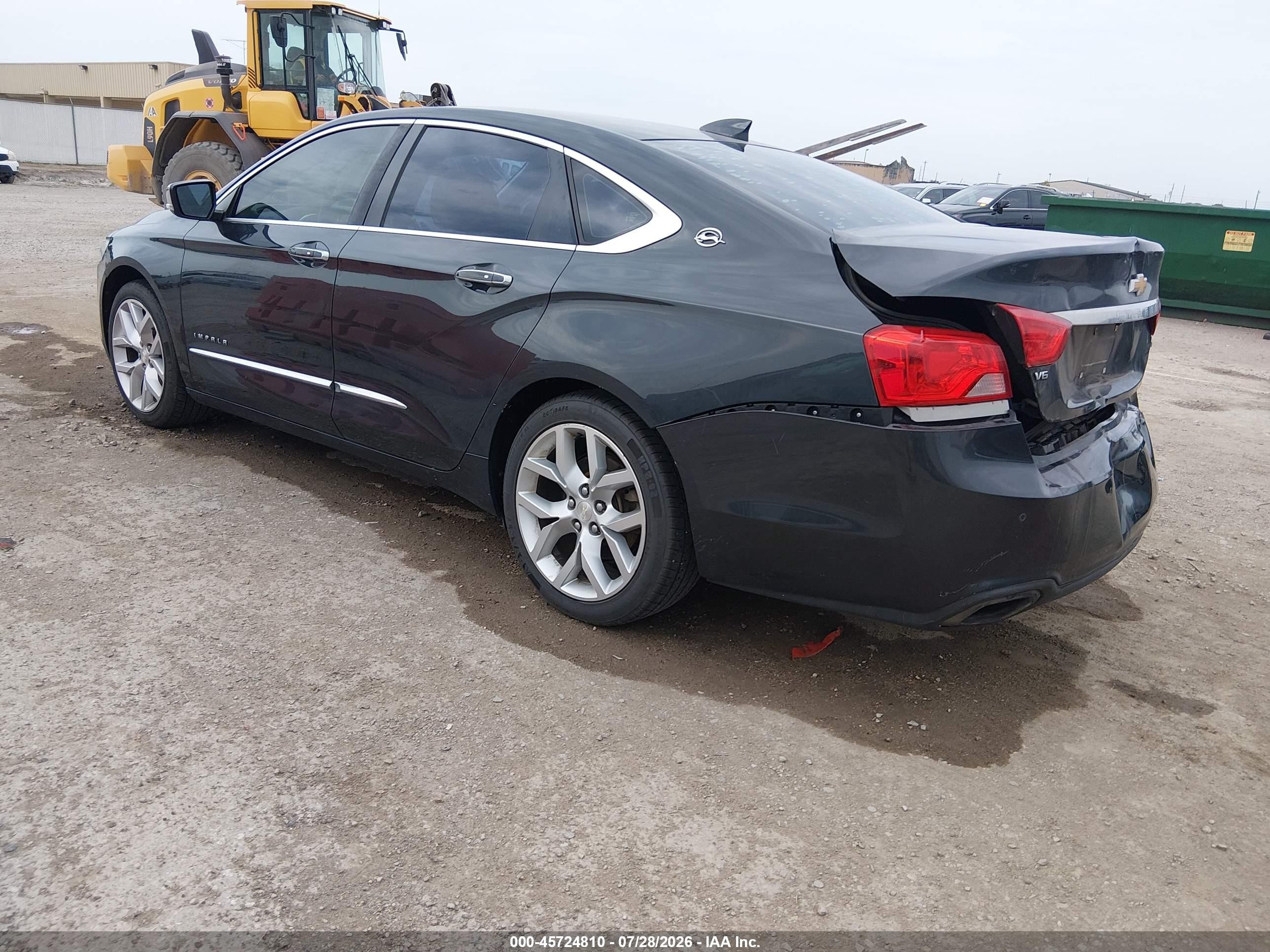 2015 Chevrolet Impala 2lz Черный vin: 2G1165S35F9272204
