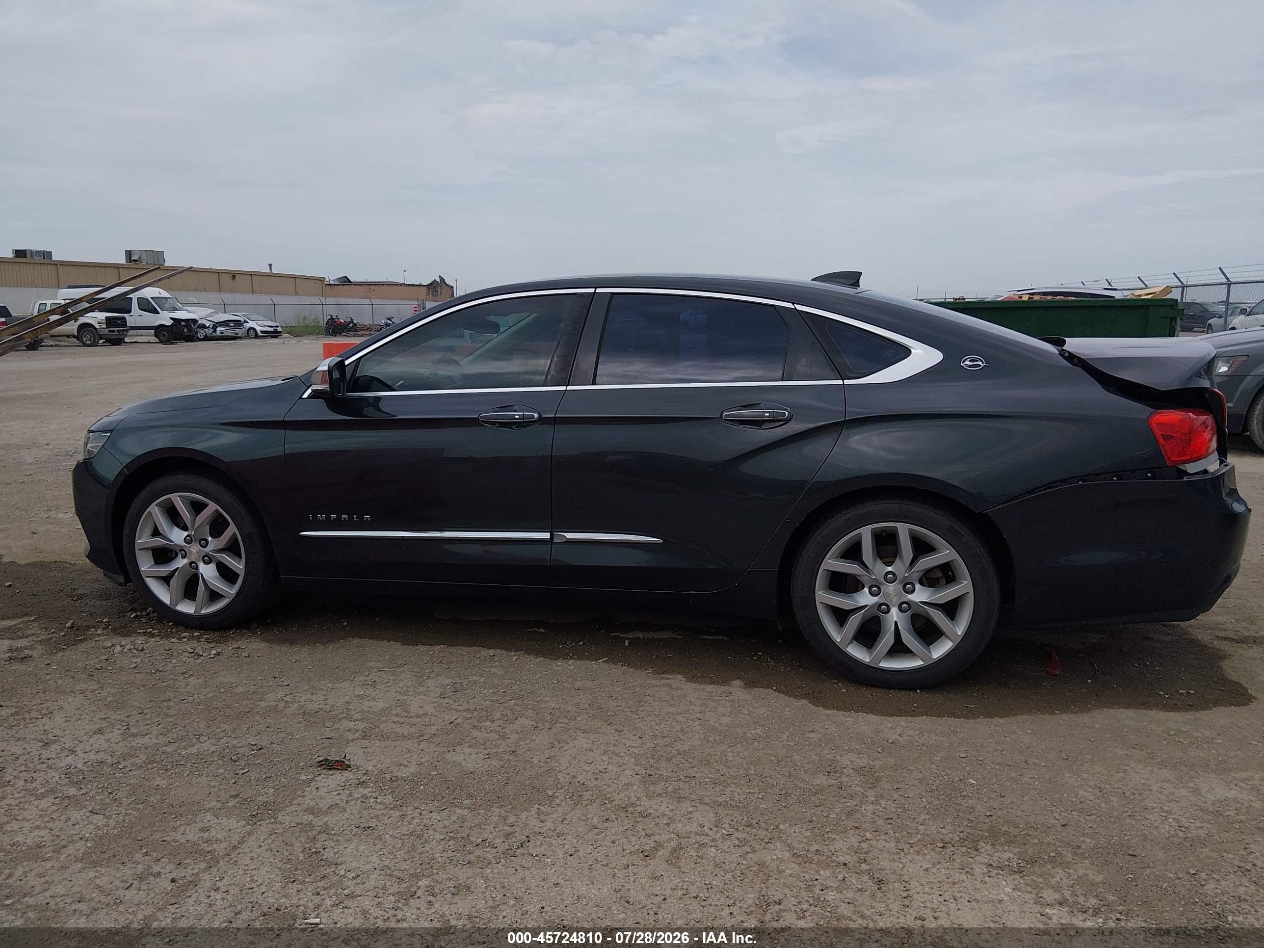 2015 Chevrolet Impala 2lz Черный vin: 2G1165S35F9272204