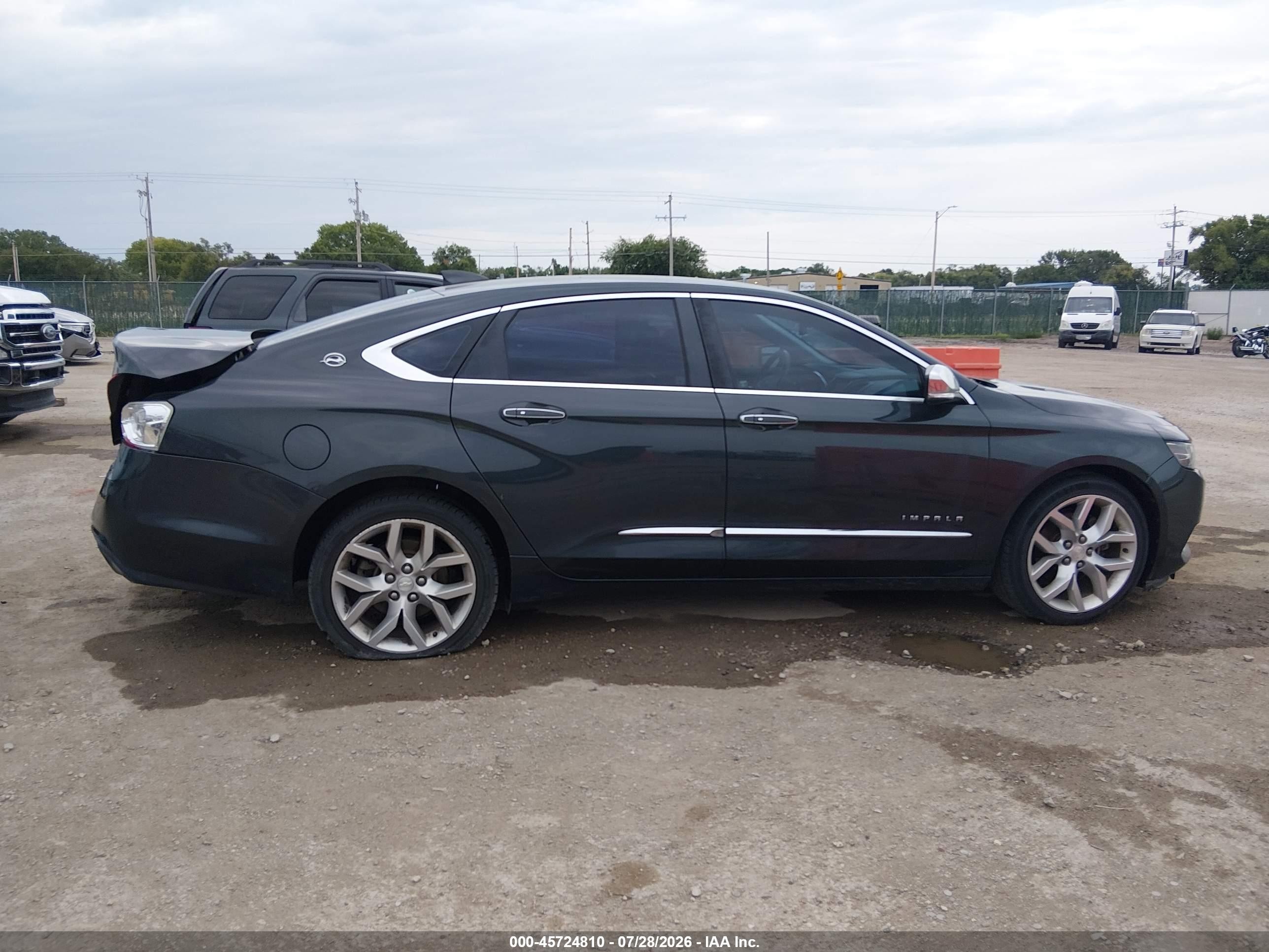 2015 Chevrolet Impala 2lz Черный vin: 2G1165S35F9272204