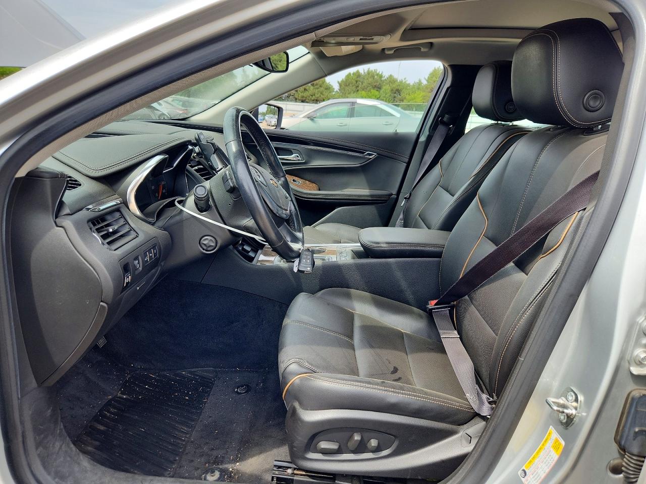 2015 Chevrolet Impala Ltz Silver vin: 2G1165S35F9288418