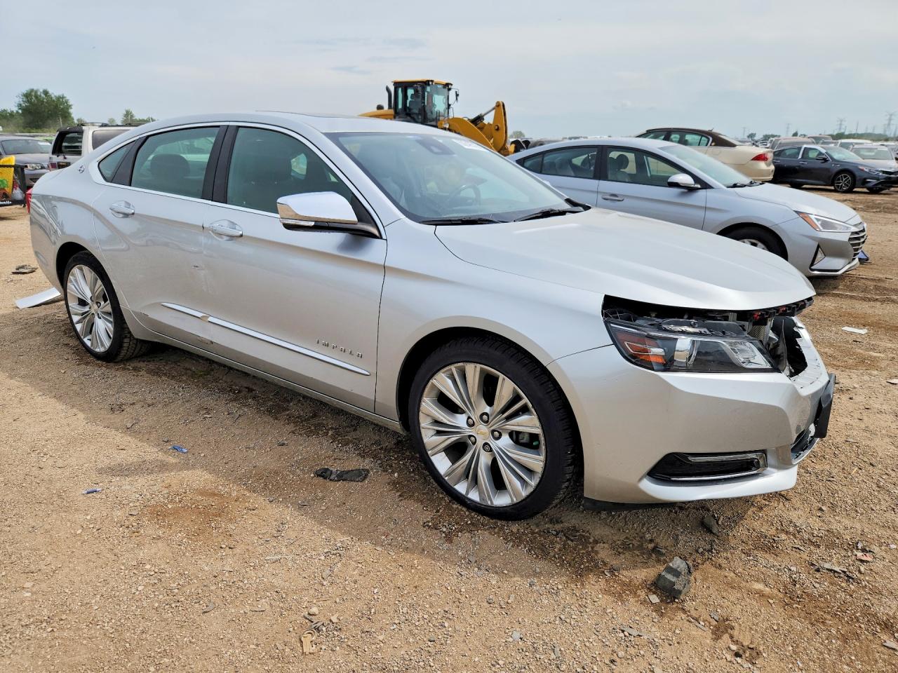 2015 Chevrolet Impala Ltz Silver vin: 2G1165S35F9288418