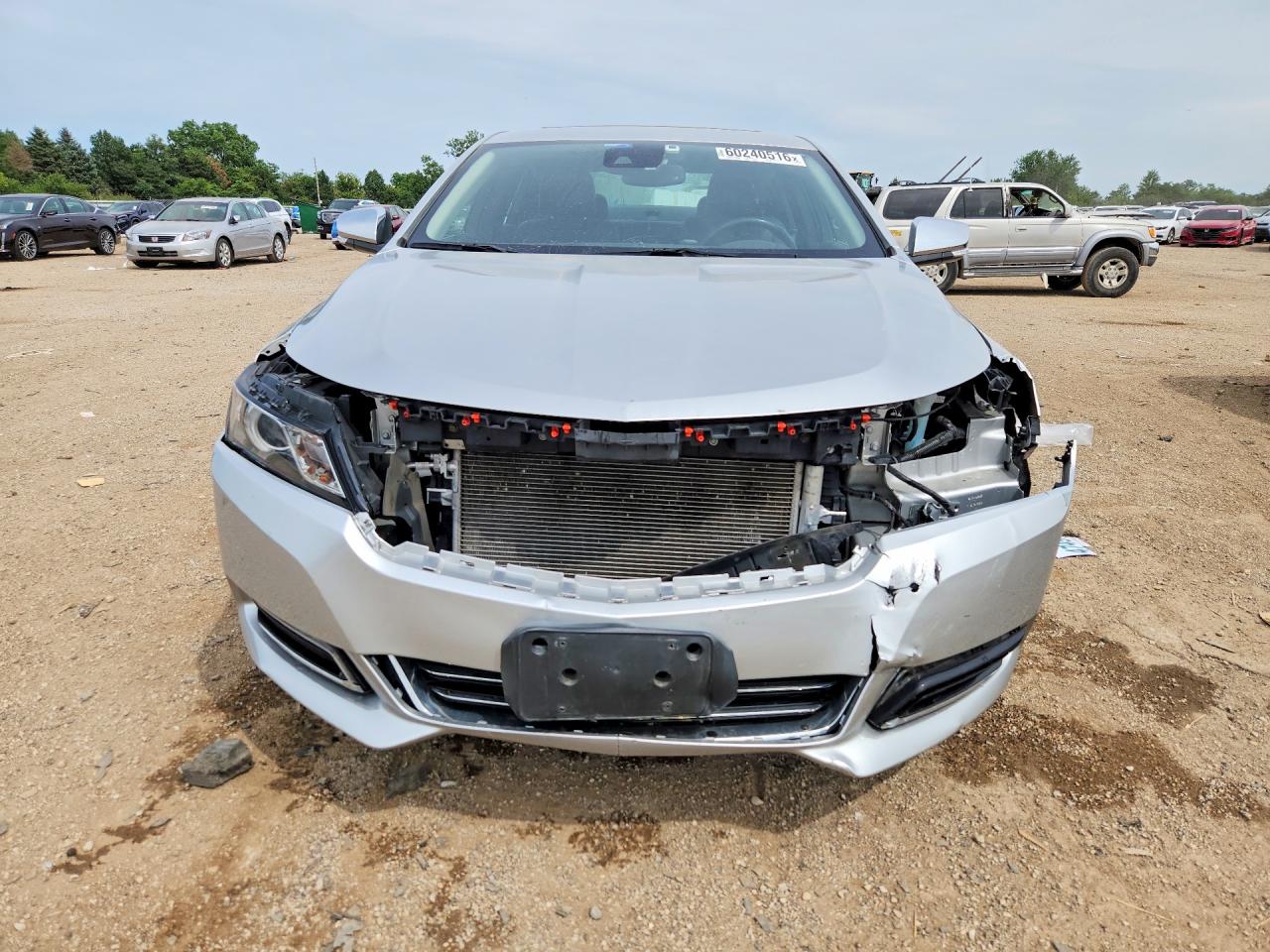 2015 Chevrolet Impala Ltz Silver vin: 2G1165S35F9288418