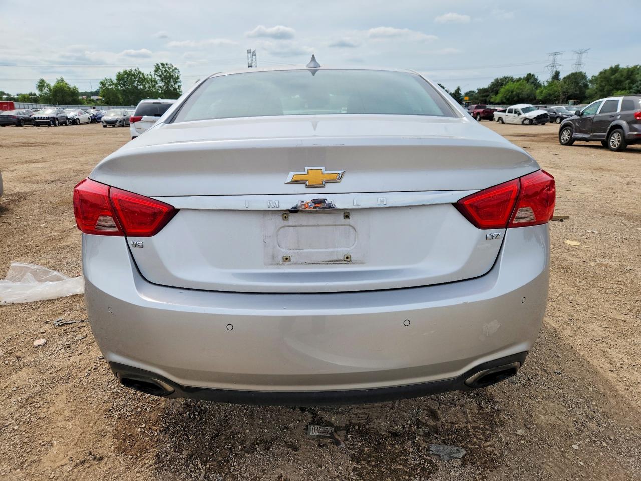 2015 Chevrolet Impala Ltz Silver vin: 2G1165S35F9288418