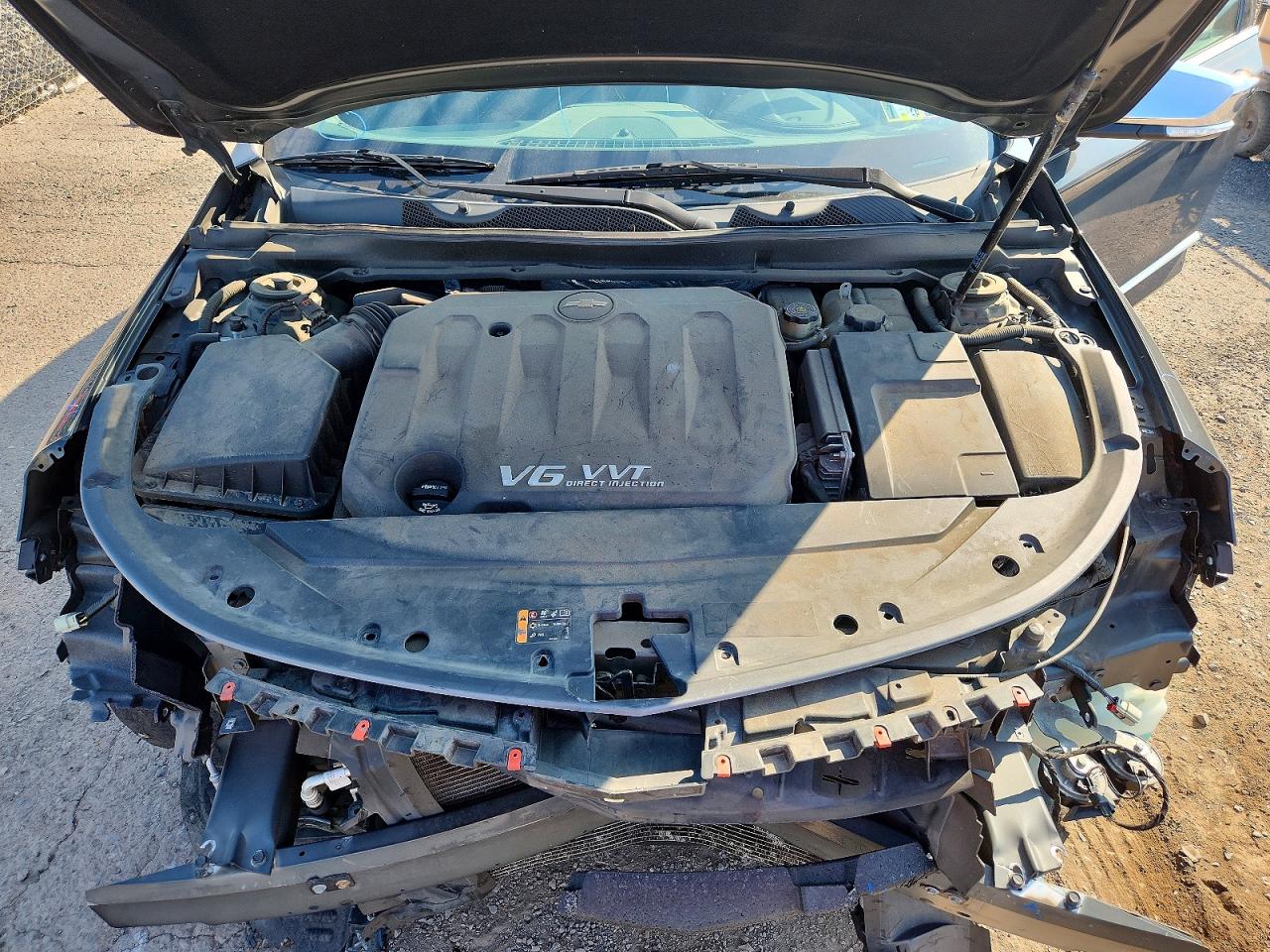 2015 Chevrolet Impala Ltz Gray vin: 2G1165S35F9294378