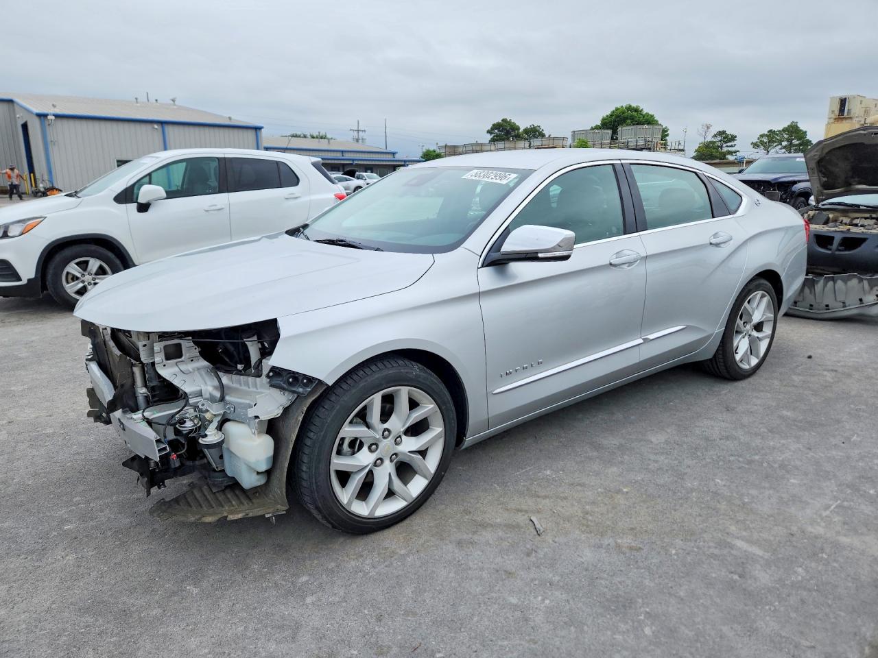 2015 Chevrolet Impala Ltz Silver vin: 2G1165S36F9112722
