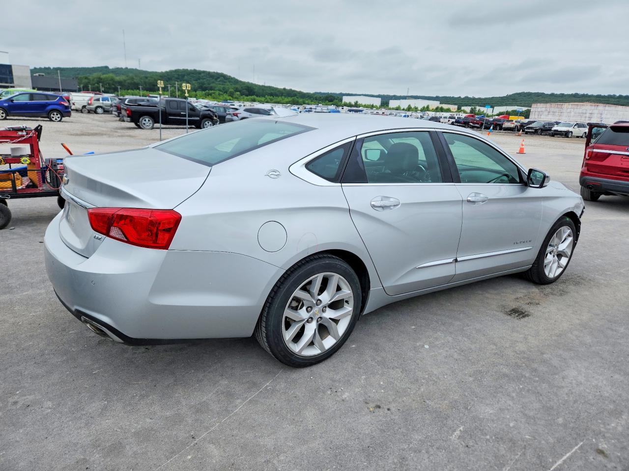 2015 Chevrolet Impala Ltz Silver vin: 2G1165S36F9112722