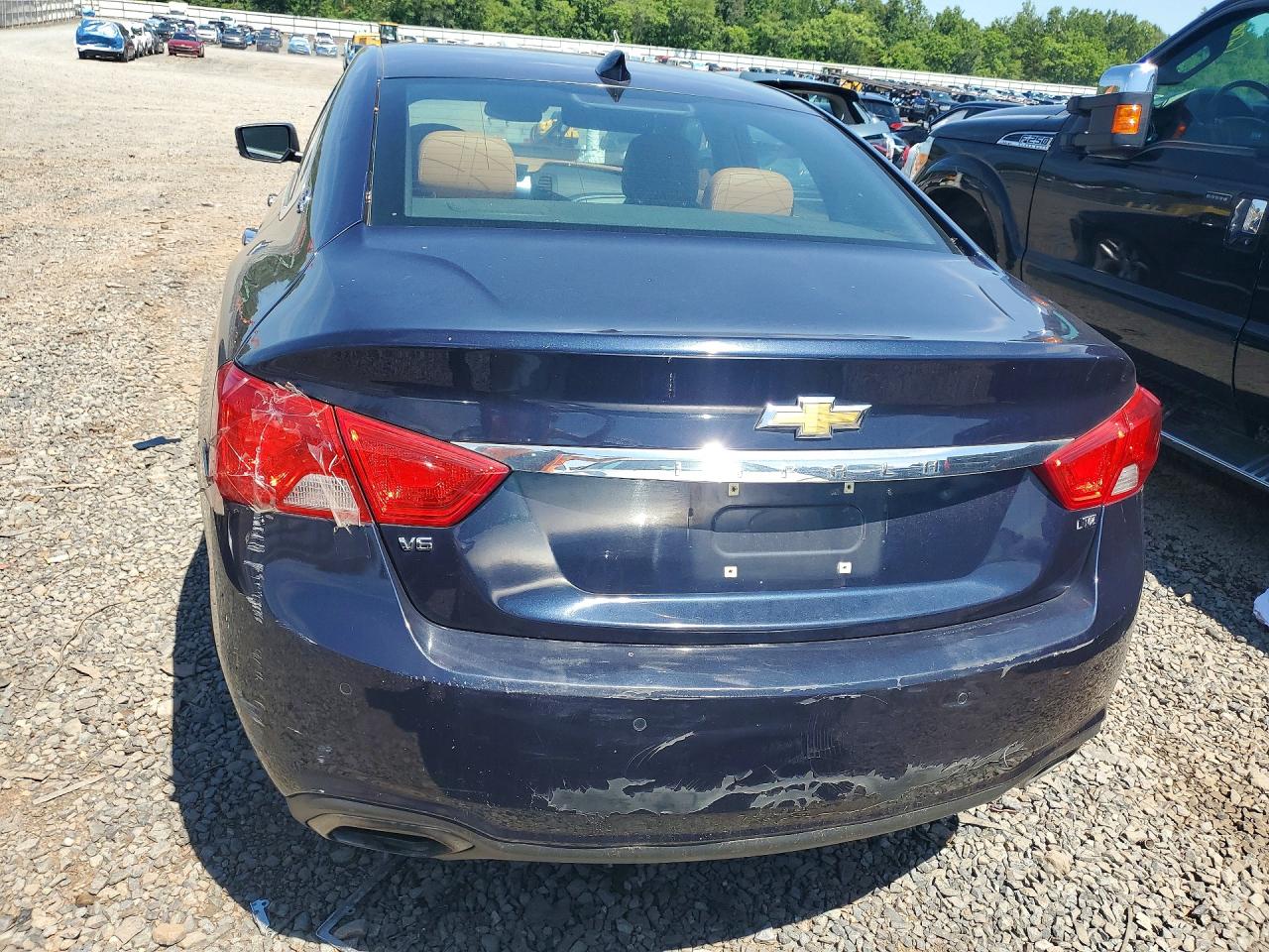 2015 Chevrolet Impala Ltz Blue vin: 2G1165S36F9167025