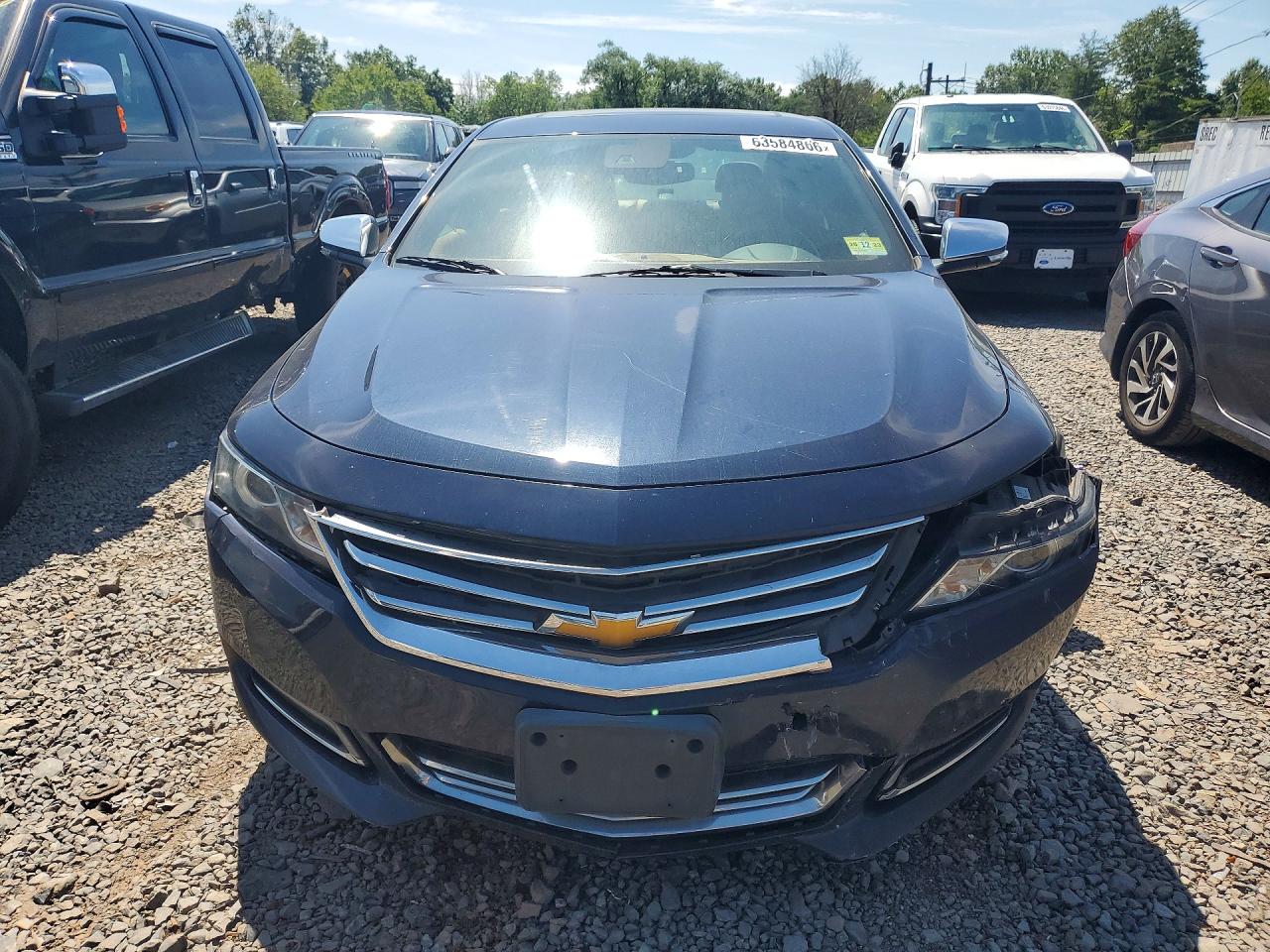 2015 Chevrolet Impala Ltz Blue vin: 2G1165S36F9167025