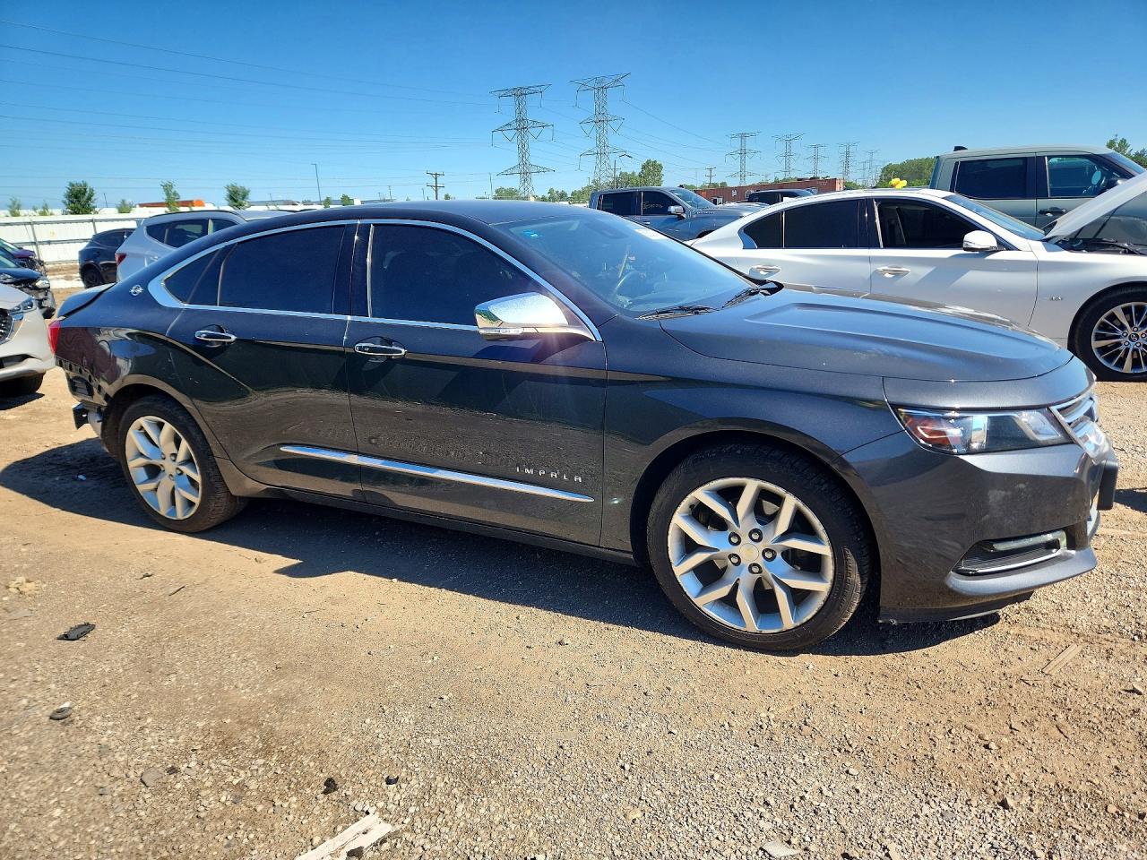 2015 Chevrolet Impala Ltz Black vin: 2G1165S36F9255931