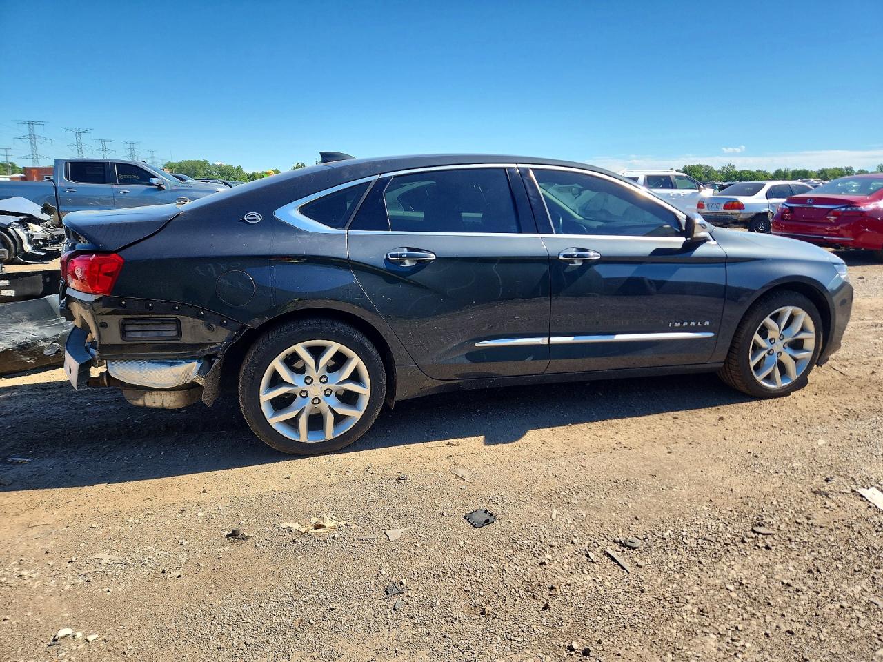 2015 Chevrolet Impala Ltz Black vin: 2G1165S36F9255931
