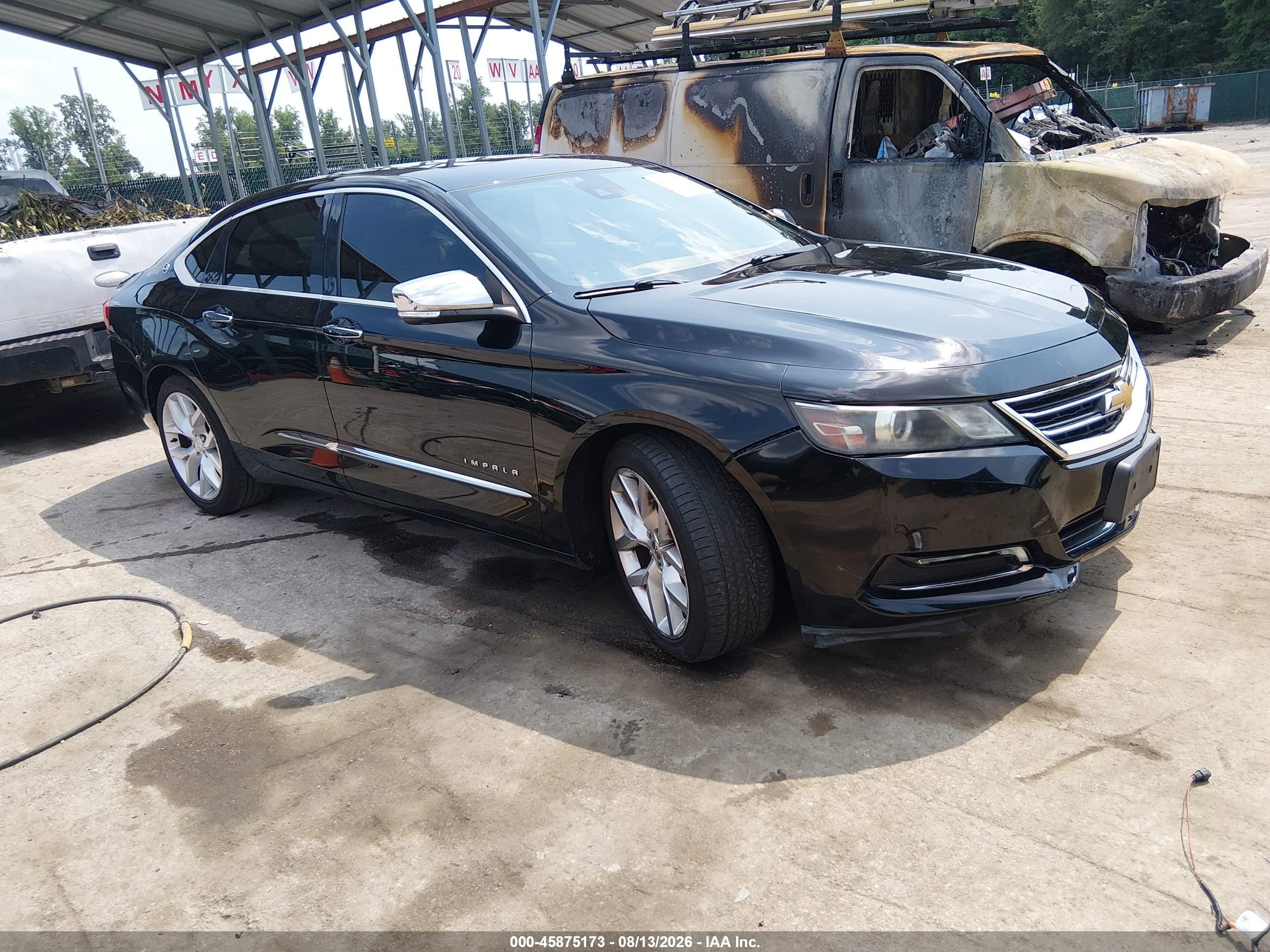 2015 Chevrolet Impala 2lz Black vin: 2G1165S37F9125057