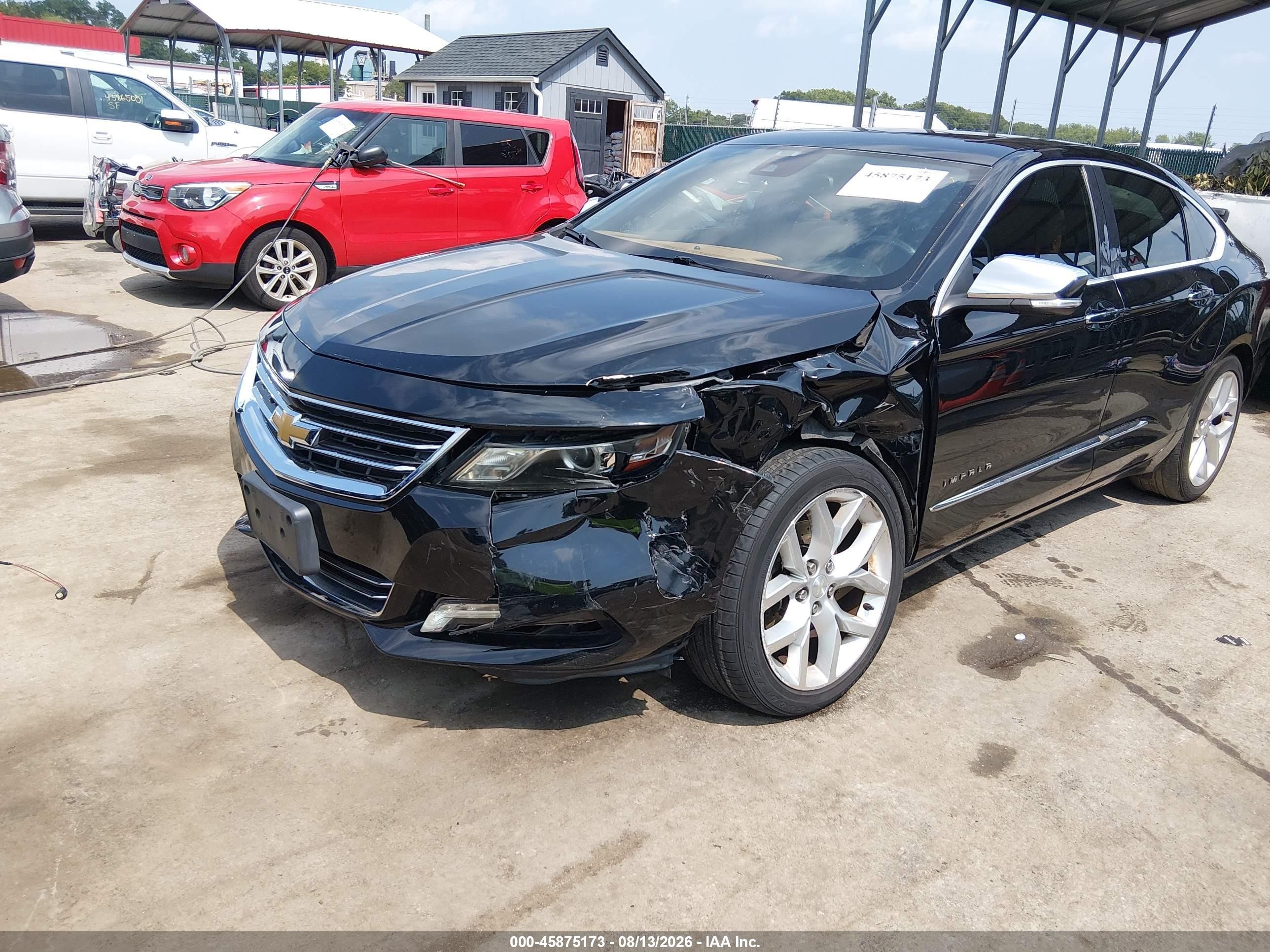 2015 Chevrolet Impala 2lz Black vin: 2G1165S37F9125057