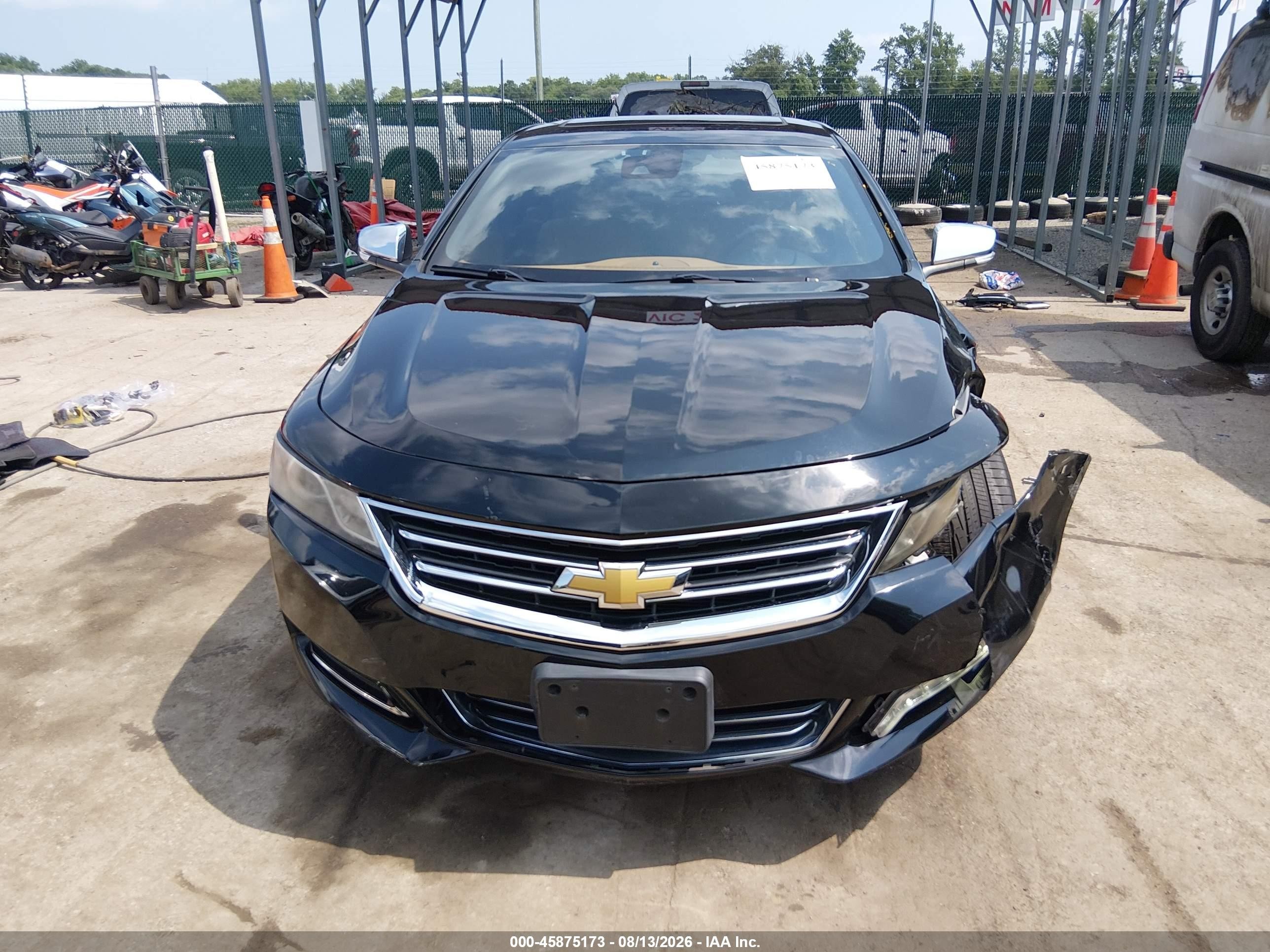 2015 Chevrolet Impala 2lz Black vin: 2G1165S37F9125057